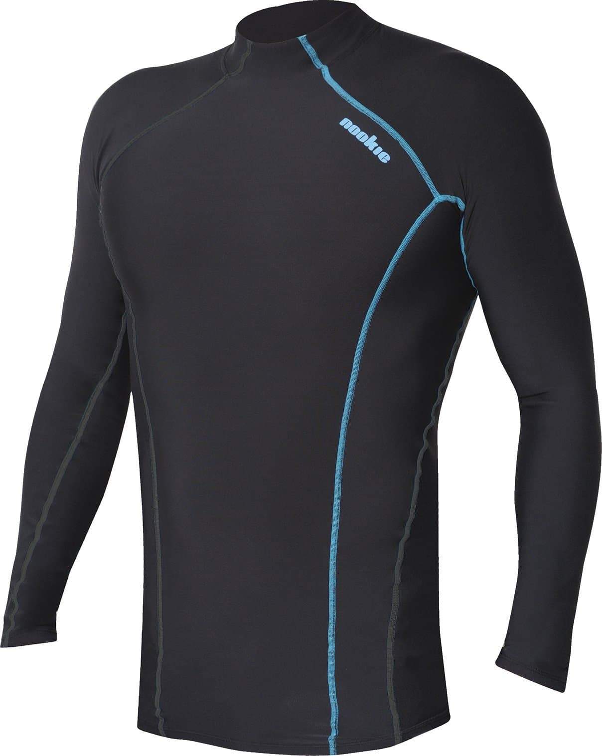 Nookie Thermal Base Softcore Long Sleeve Top Black Blue - Thermal Warm Heat Layer Layers Easy Stretch