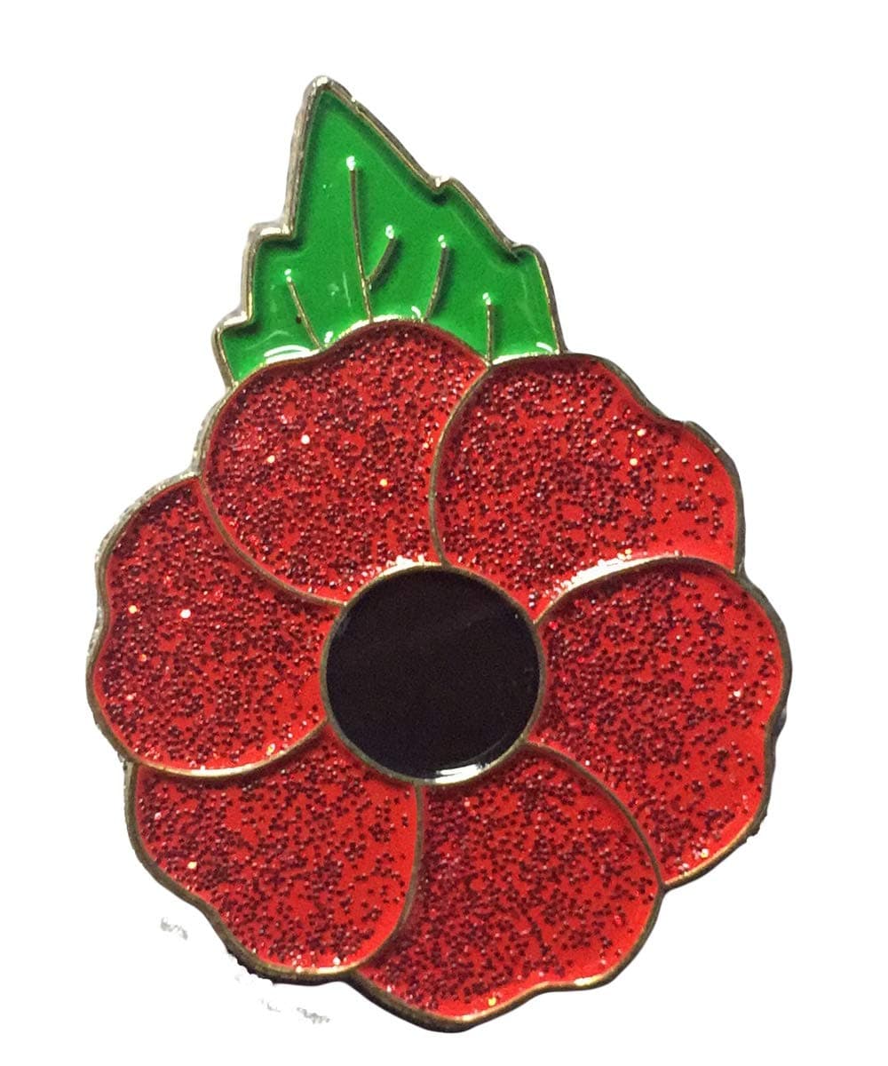 – Red Flower Badges and Pins Battle Of The Somme Remembrance Day Brooch Flowers