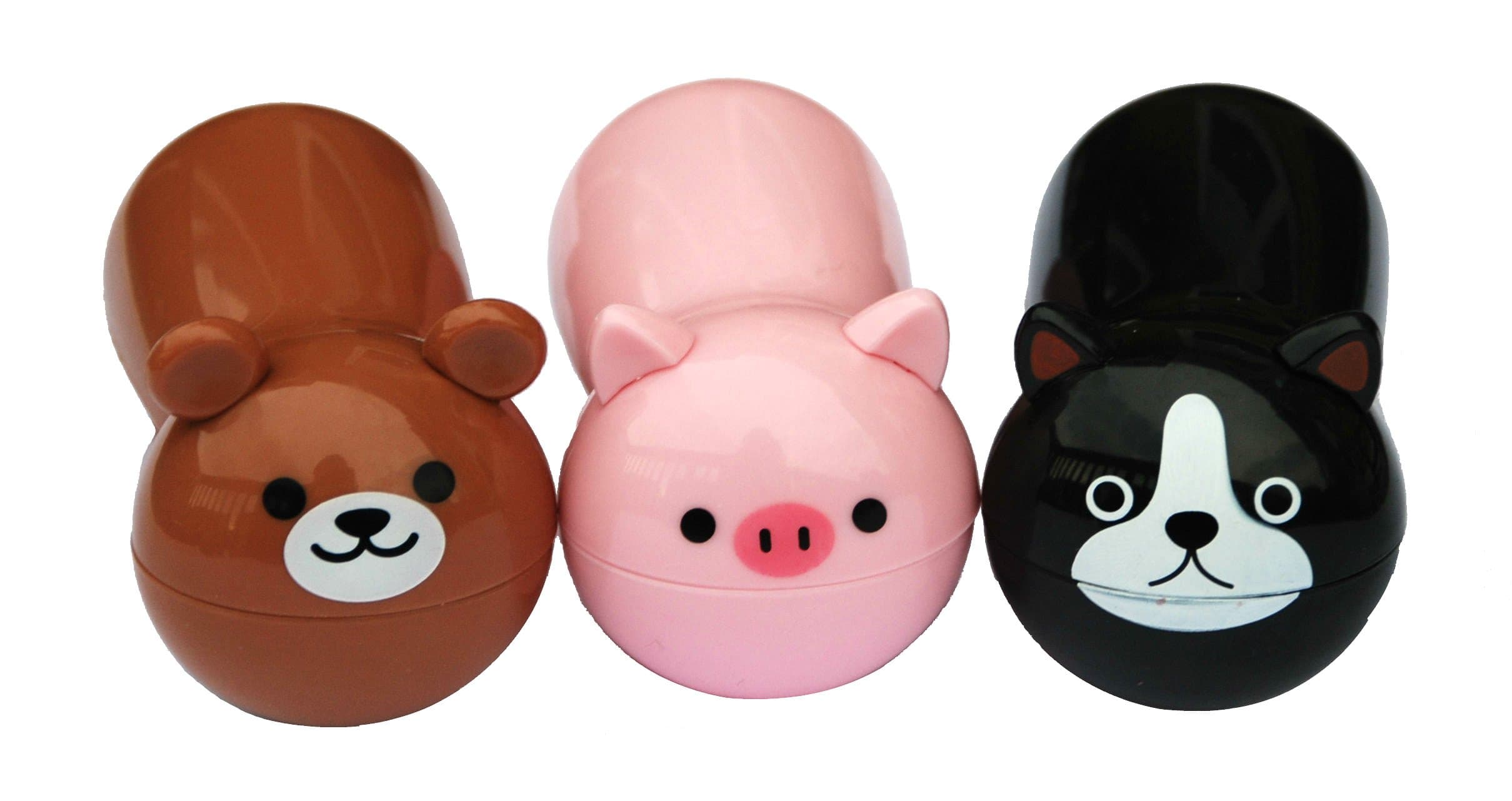 Cute Zoo Animal Chip Bag Clips – 3 Pc Pack – Durable Plastic Clip for Keeping Food Fresh, Organize Kitchen and Office – Perfect for Snacks, Travel & Super Adorable (Bear, Cat, Pig)