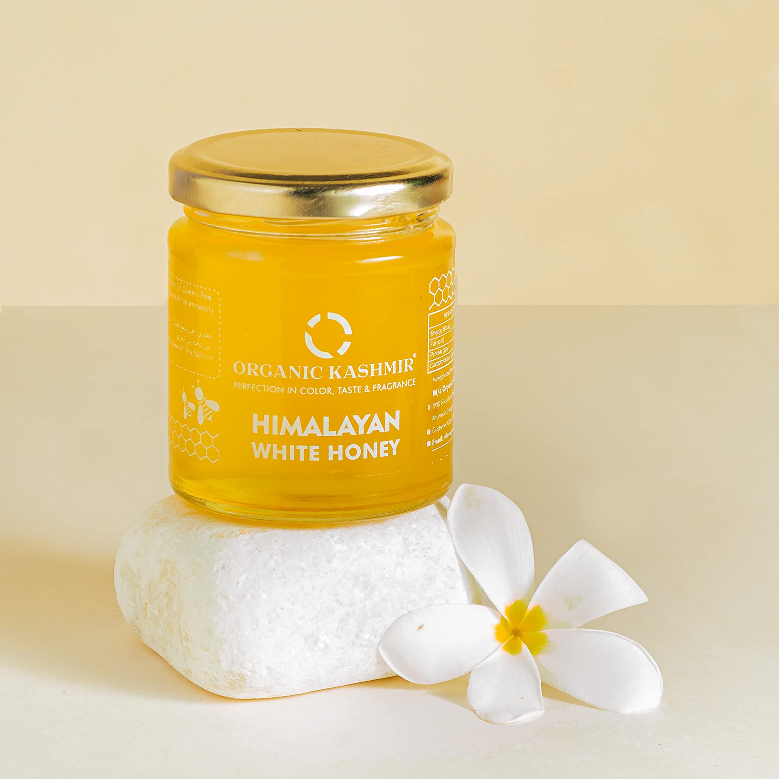 Organic Kashmir Himalayan White Honey (250 Gram)