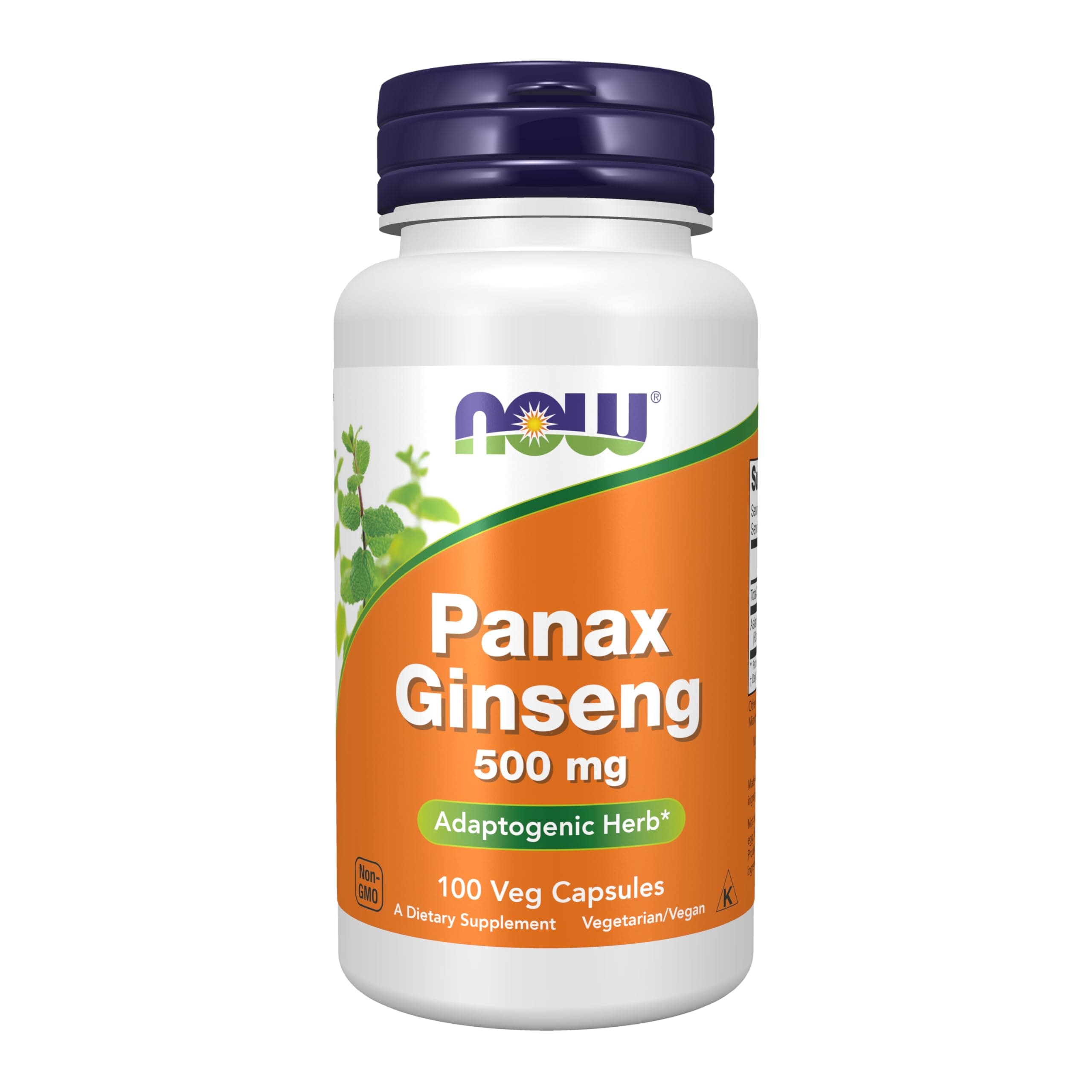 Foods Panax Ginseng 500 mg 100 Veg Capsules