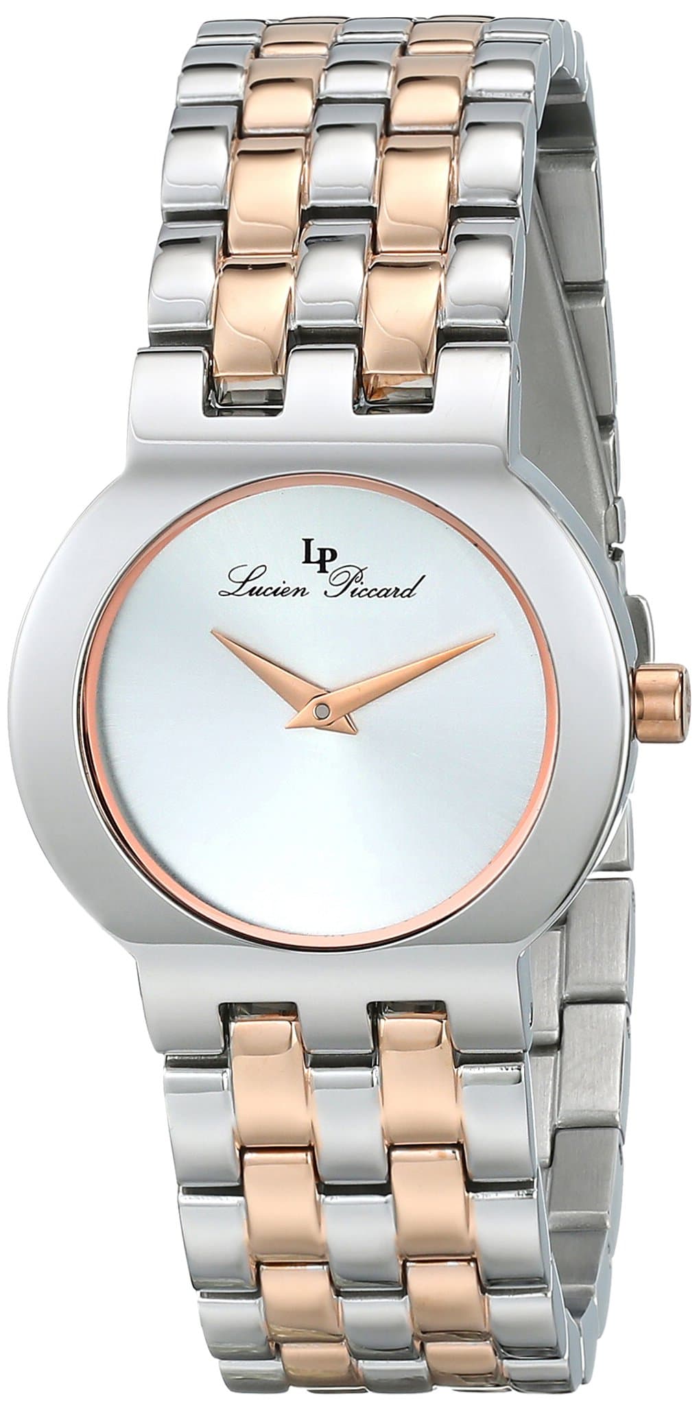 Lucien Piccard Women's LP-10019-SR-22S Victoria Analog Display Japanese Quartz Two Tone Watch