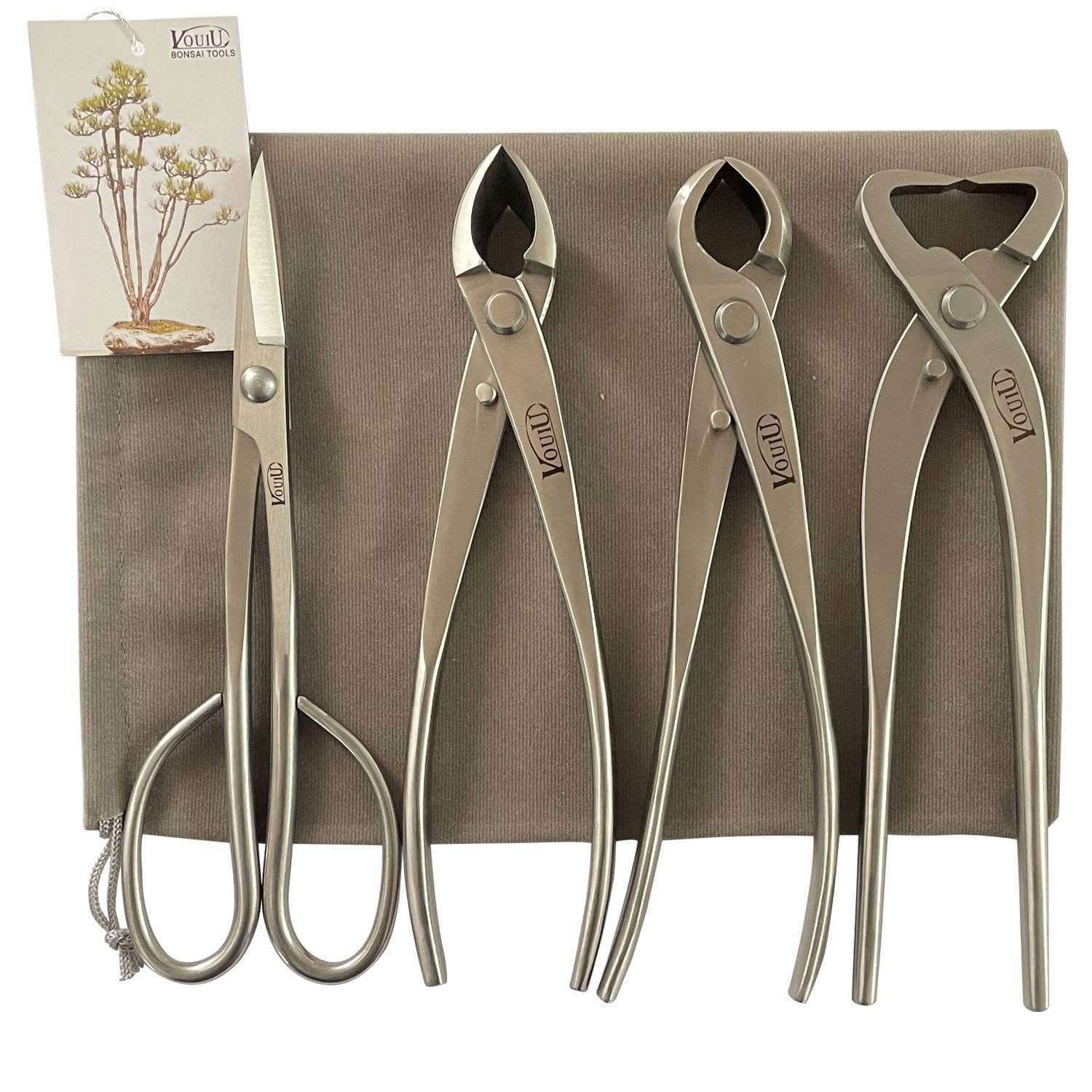4-Piece Bonsai Tool Set
