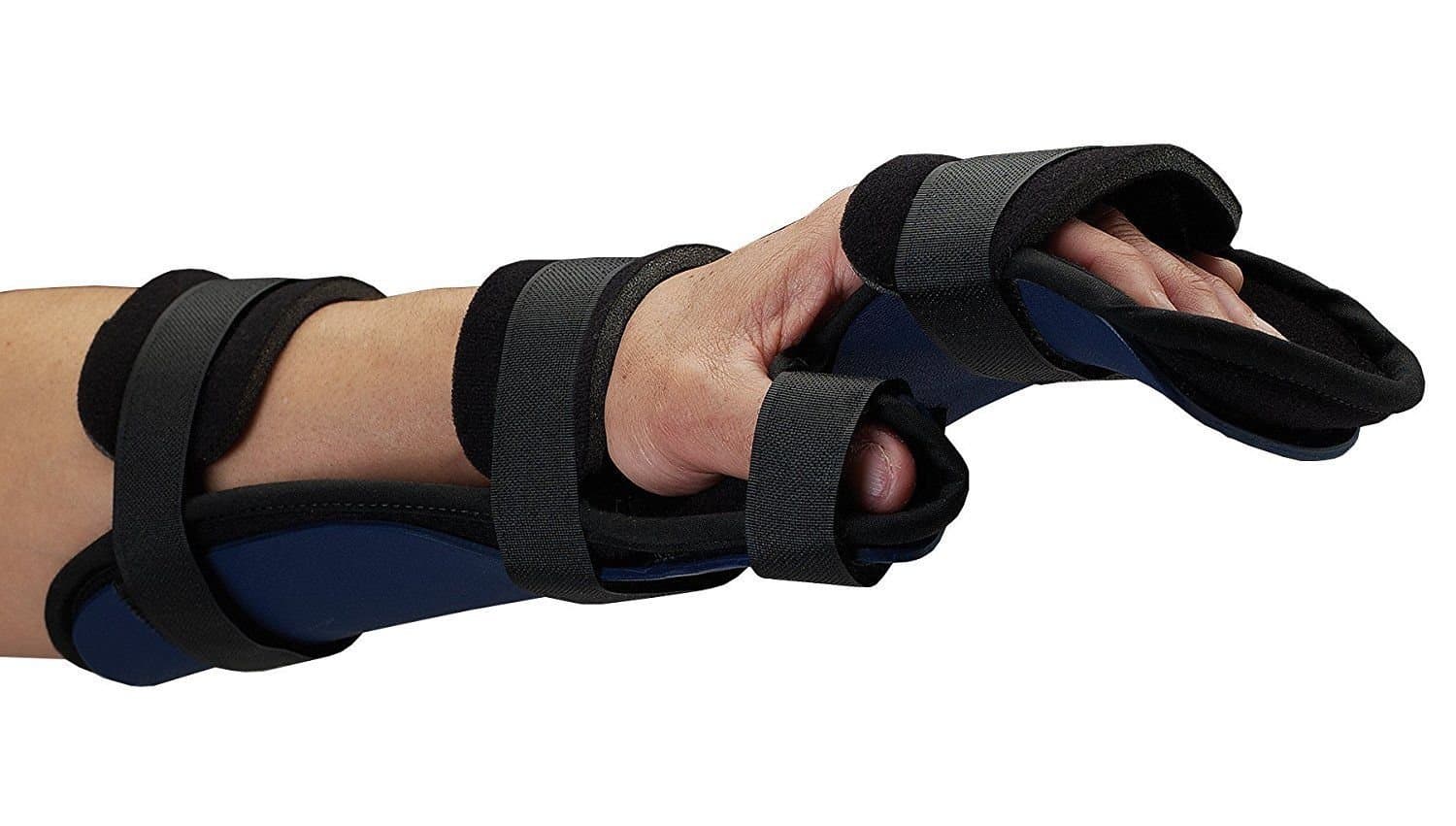 Soft Hand immobilizer Functional Resting Forearm/Hand Splint for Stroke, Fracture, tendinitis, Dislocation (Medium Left)