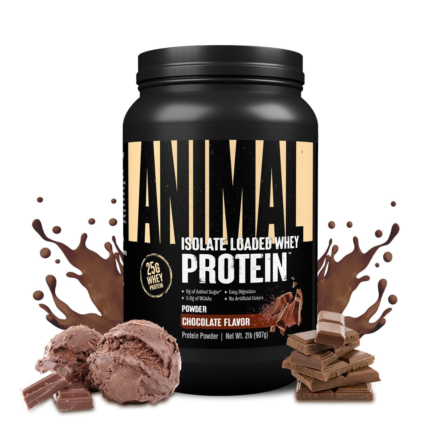 Animal Isolate Loaded Whey chocolate 2 lb