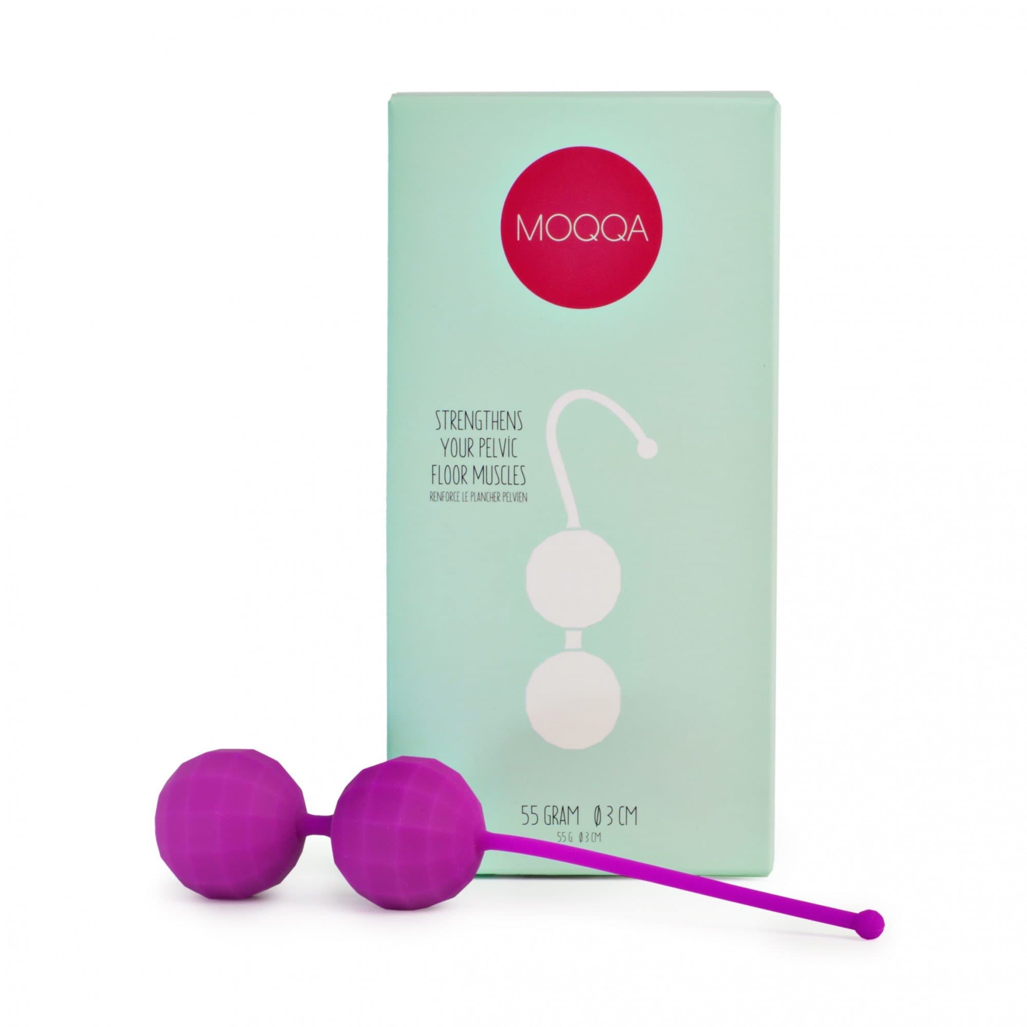Pink/Purple/Blue Love Toy Pelvic Floor Toner Ben Wa Balls, Pearl Heavy MOQQA