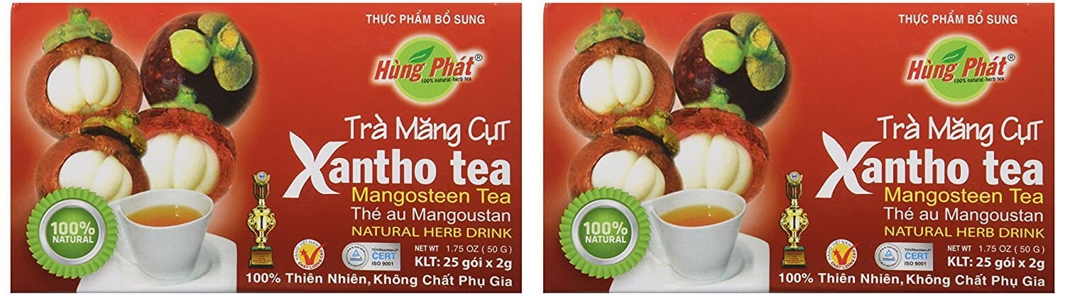 Hung Phat Tea - 25 Bags (Mangosteen (Xantho) Tea)