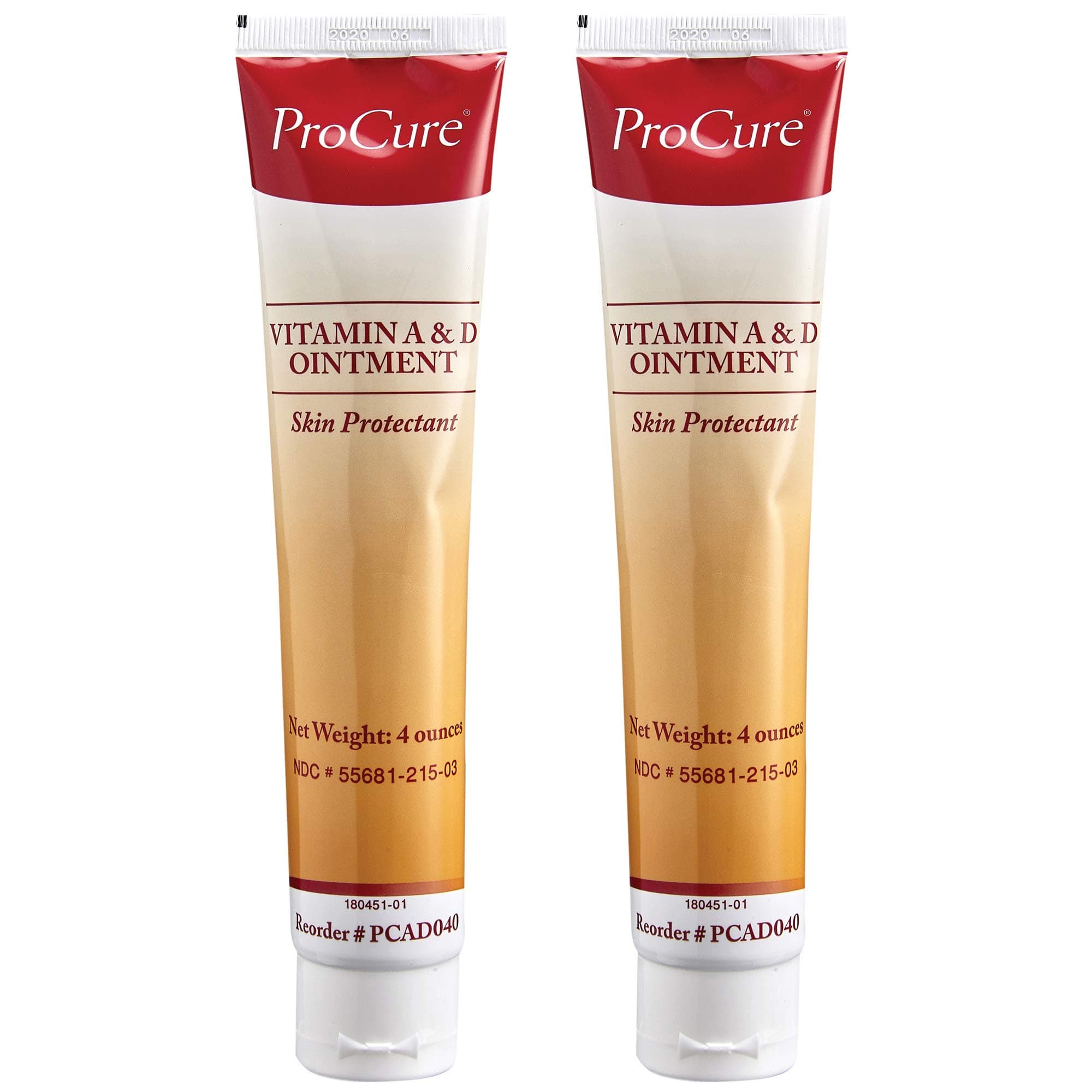 Vitamin A and D Ointment, 2 Pack 4 Oz Tube - Diaper Rash Cream, Adult Skin Protectant- Lanolin and Petrolatum Formula, Seals in Wetness - Treats and Prevents Cuts, Dry Or Chaffed Skin