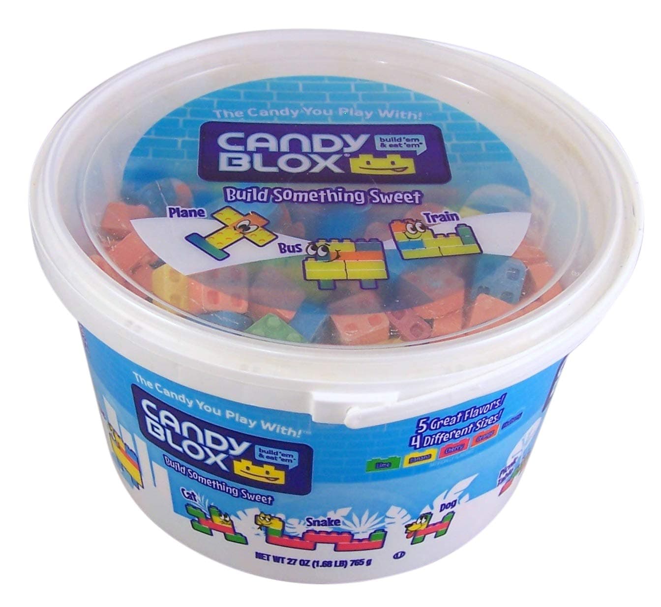 Candy Blox Holiday Tub - 27 Ounce Tub