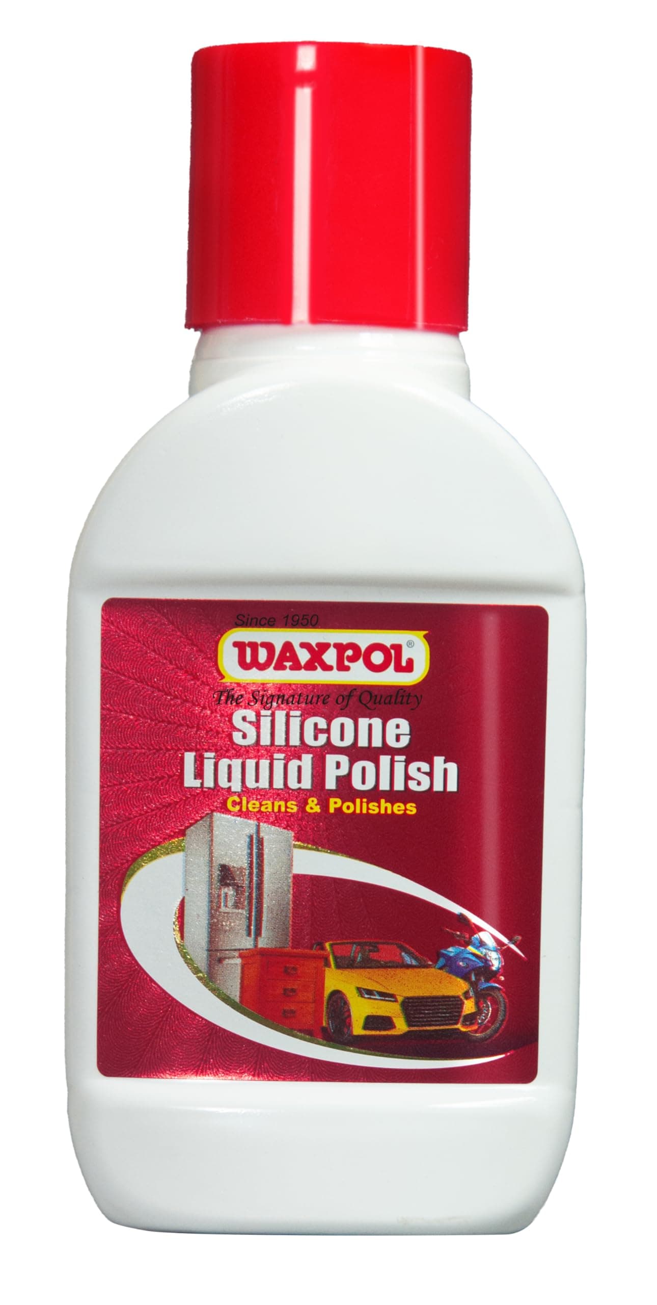 Silicone Liquid Car Polish (300 ml) For Cleans, Restores & Shines Paint Surface