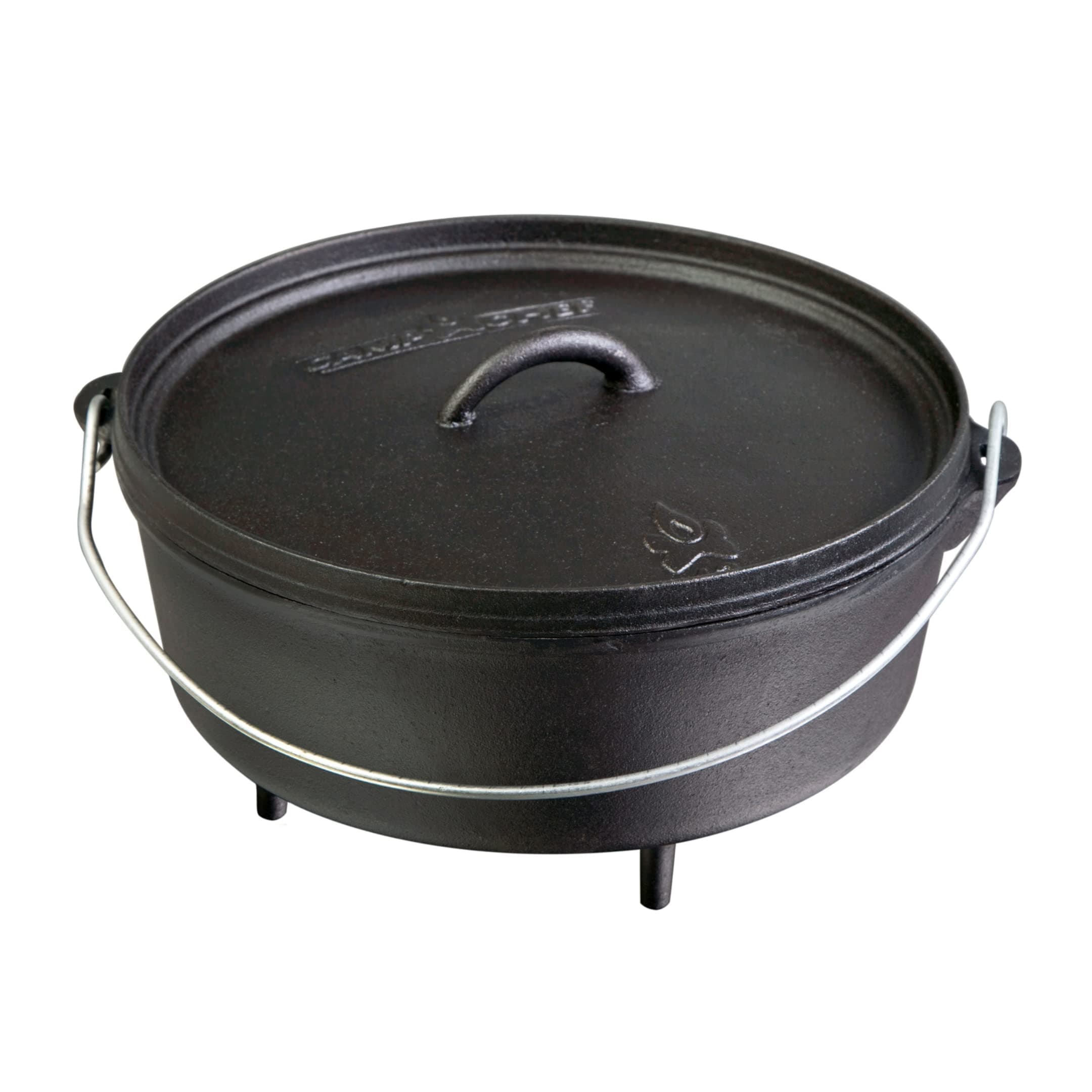 SDO10 10" Cast Iron Dutch Oven with Lid, Pre-Seasoned