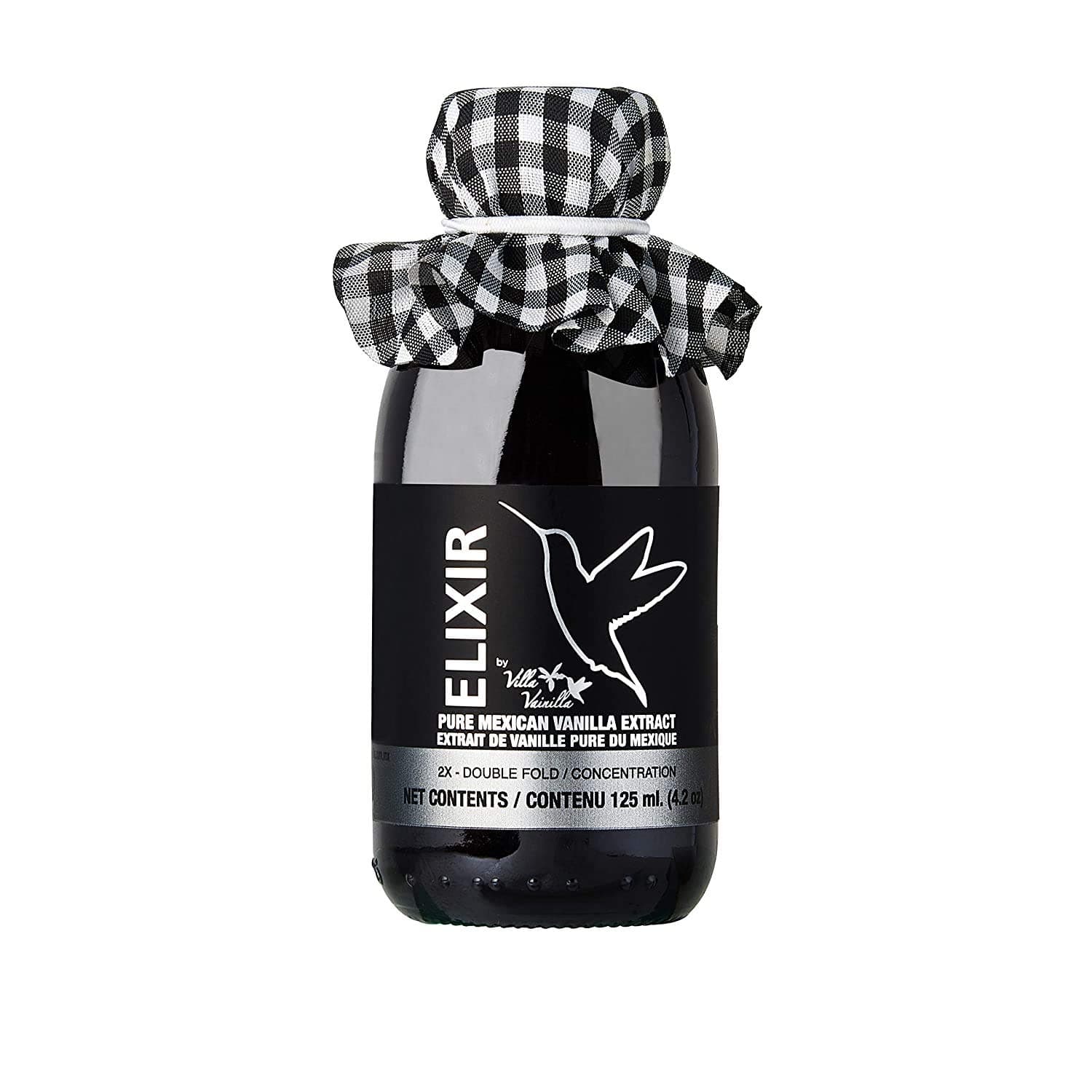 Villa Vainilla Pure Vanilla Extract - Elixir Premium Mexican Vanilla | All Natural Pure Vanilla Extract | For Chefs and Home Cooking | Perfect for Baking, Dessert Making | Vanilla Extracto | 4.2 oz