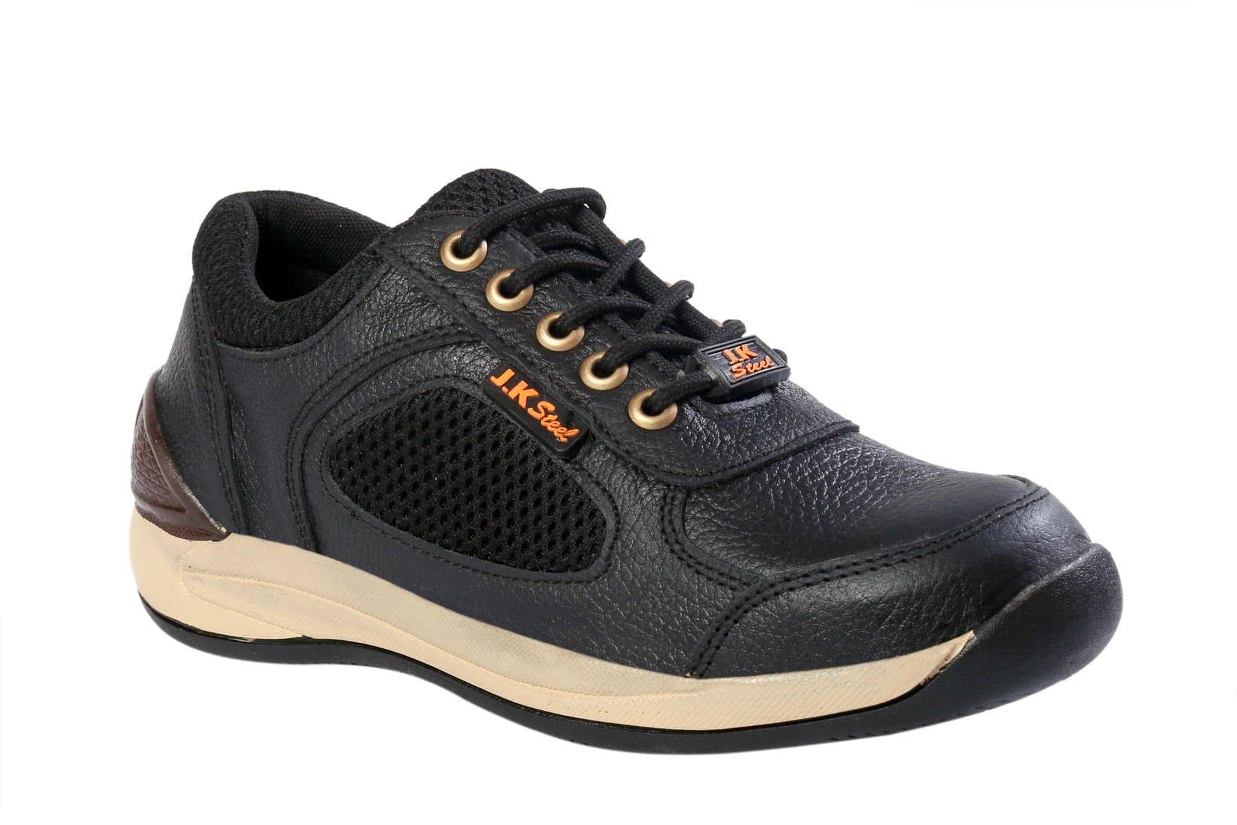 JK PORTJK PORT Mens New Safety Shoes Black