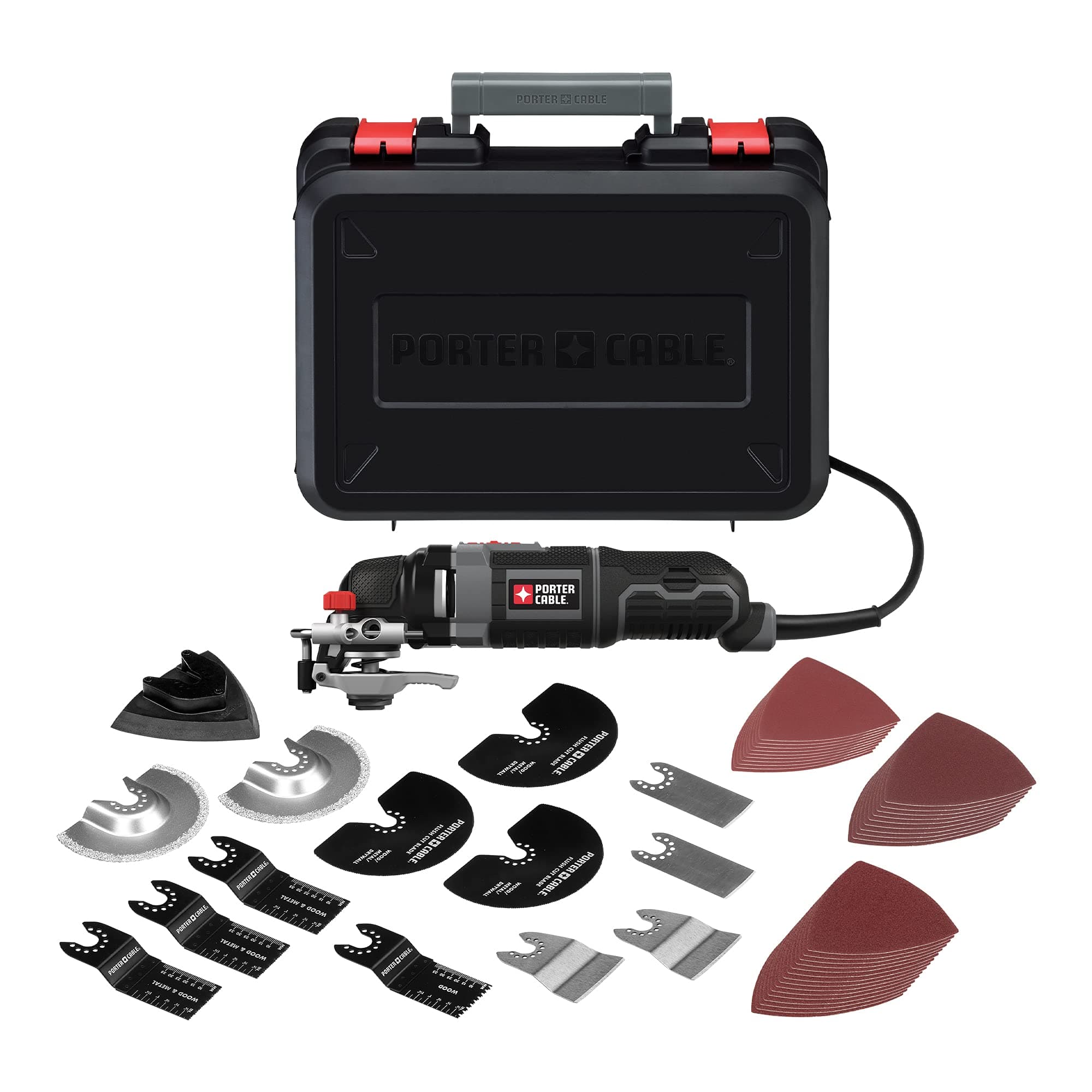 Porter Cable PCE605K52 3.0-amp Oscillating Multi-Tool Kit with 52 Accessories