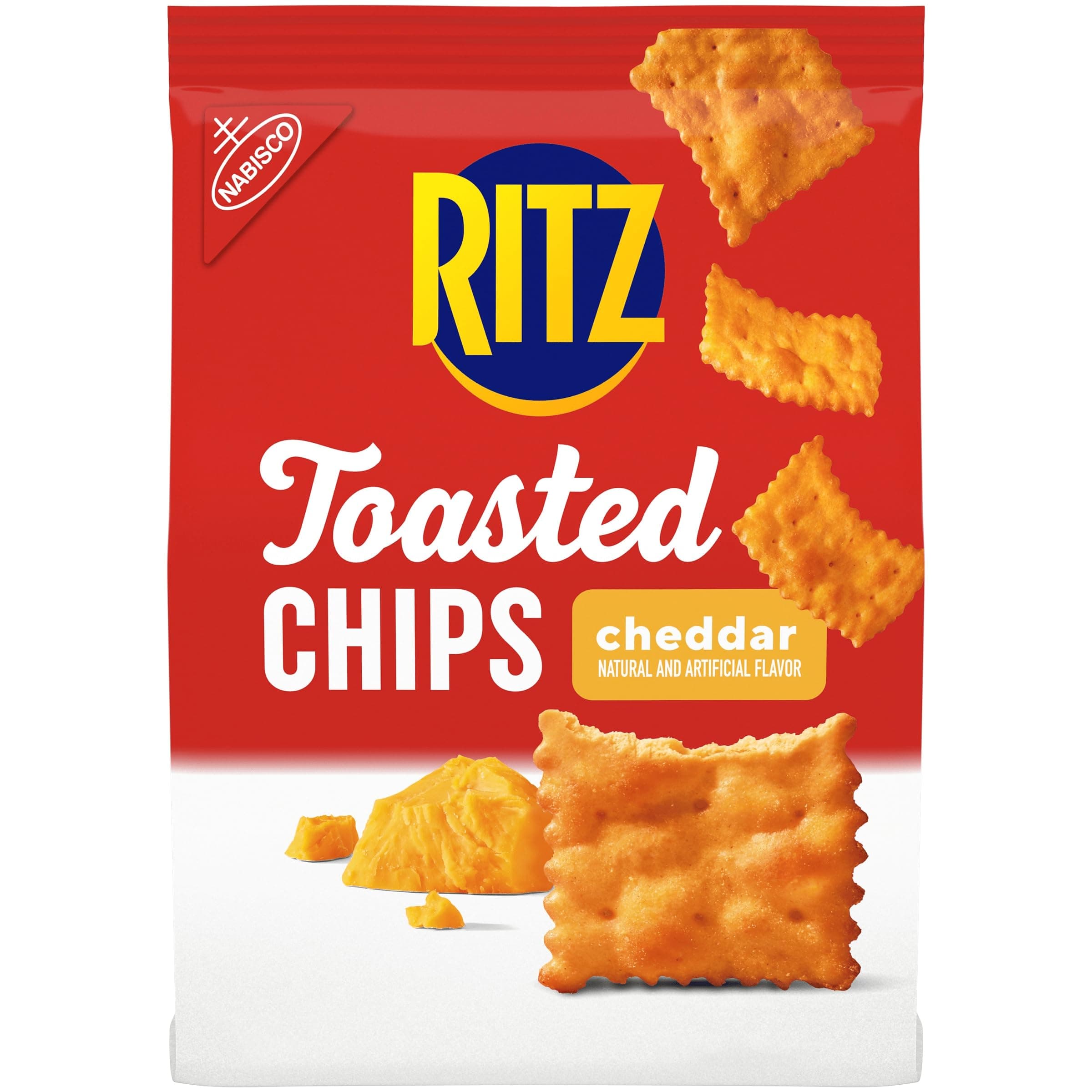 Toasted Chips Cheddar 40% Less Fat Oven Baked 229g