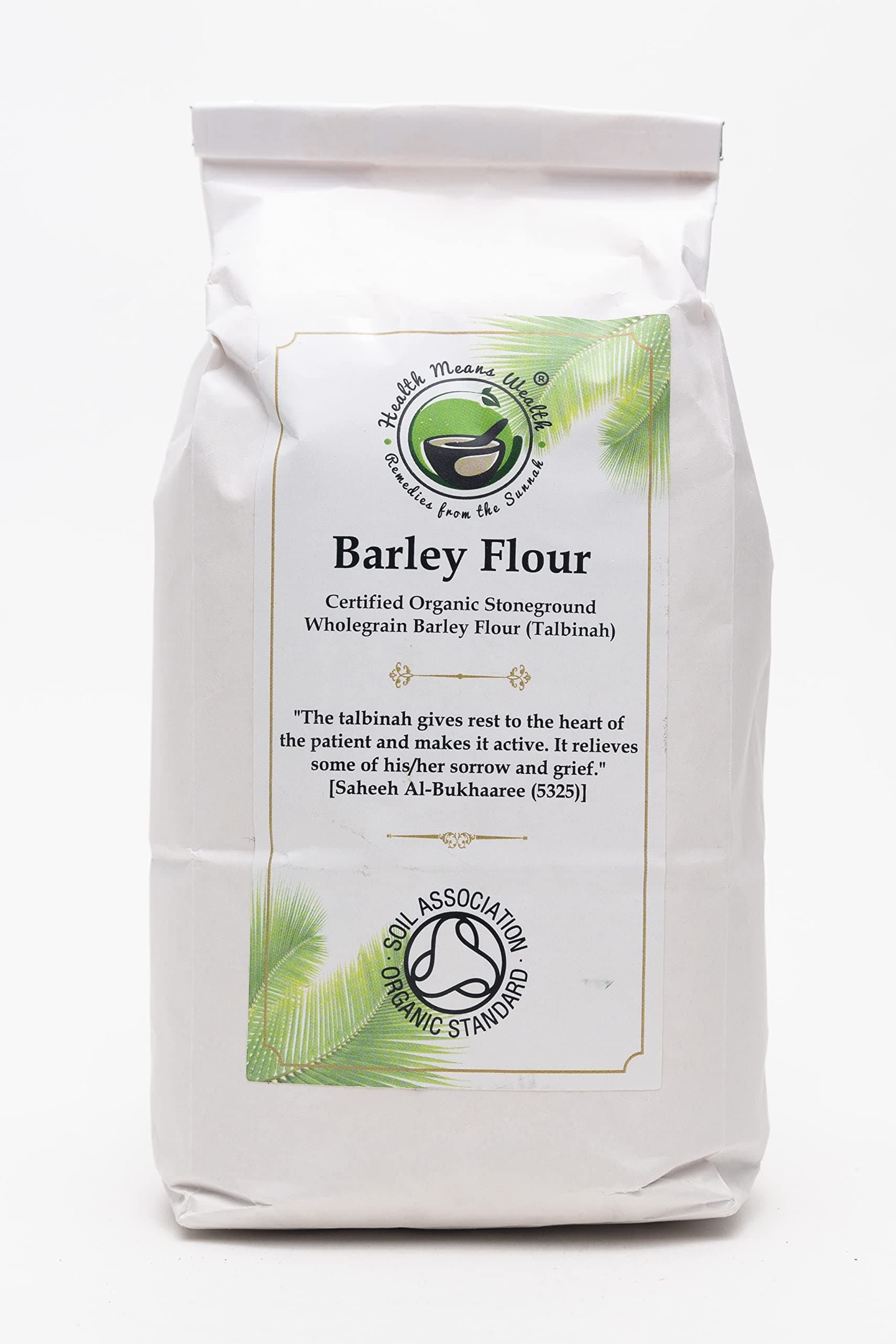 Talbina 100% Organic Wholegrain Barley Flour 850g