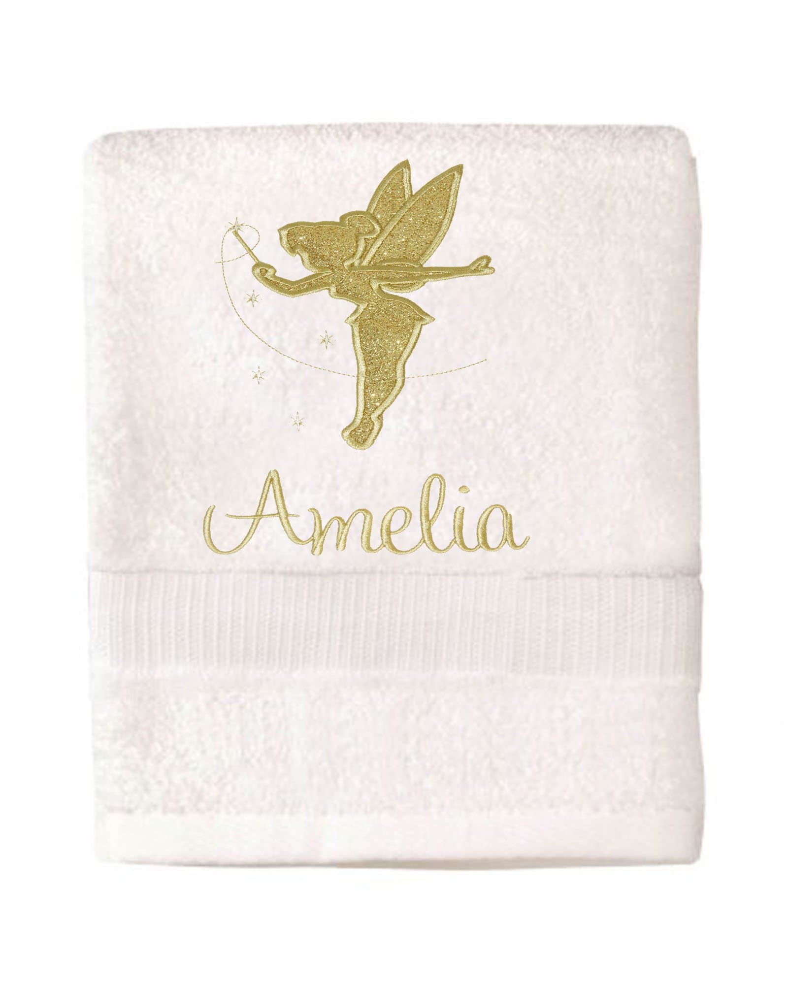 Personalised Disney Tinkerbell Bath/Beach Towel