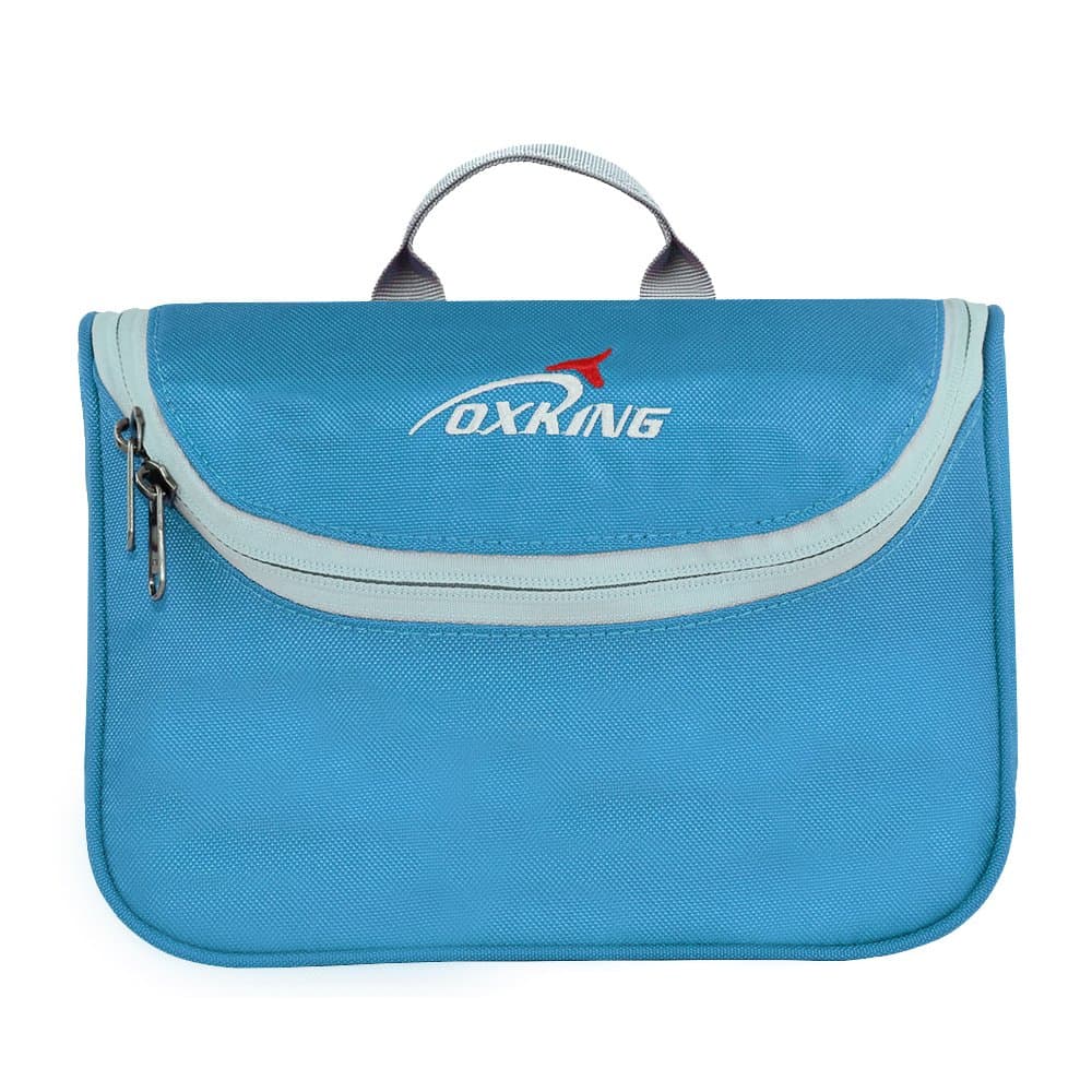 Hanging Toiletry Bag Mens or Ladies Shower Bag Portable and Dry Quick Cosmetics Storage Gym Bag by Oxking(K010836,Sky Blue)