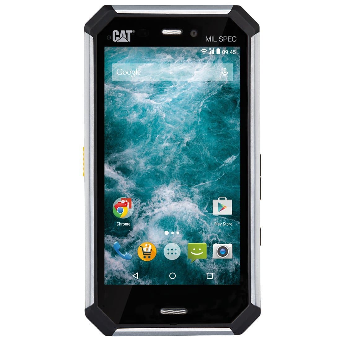 CAT Phones Caterpillar S50C Rugged Waterproof Black 8GB - Black Smartphone for Verizon Wireless