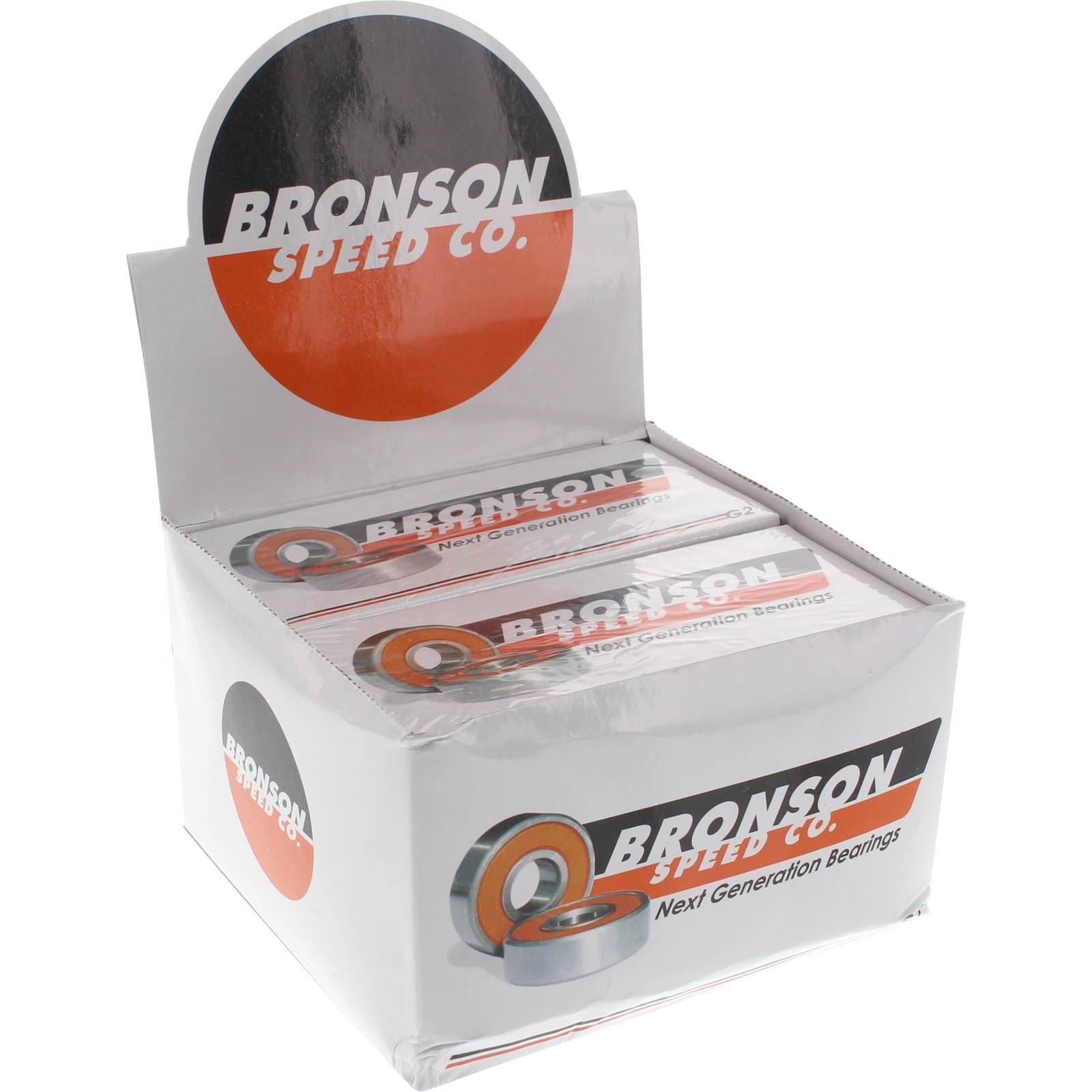 Bronson G2 Bearings 10/pack Box W/spacerswashers