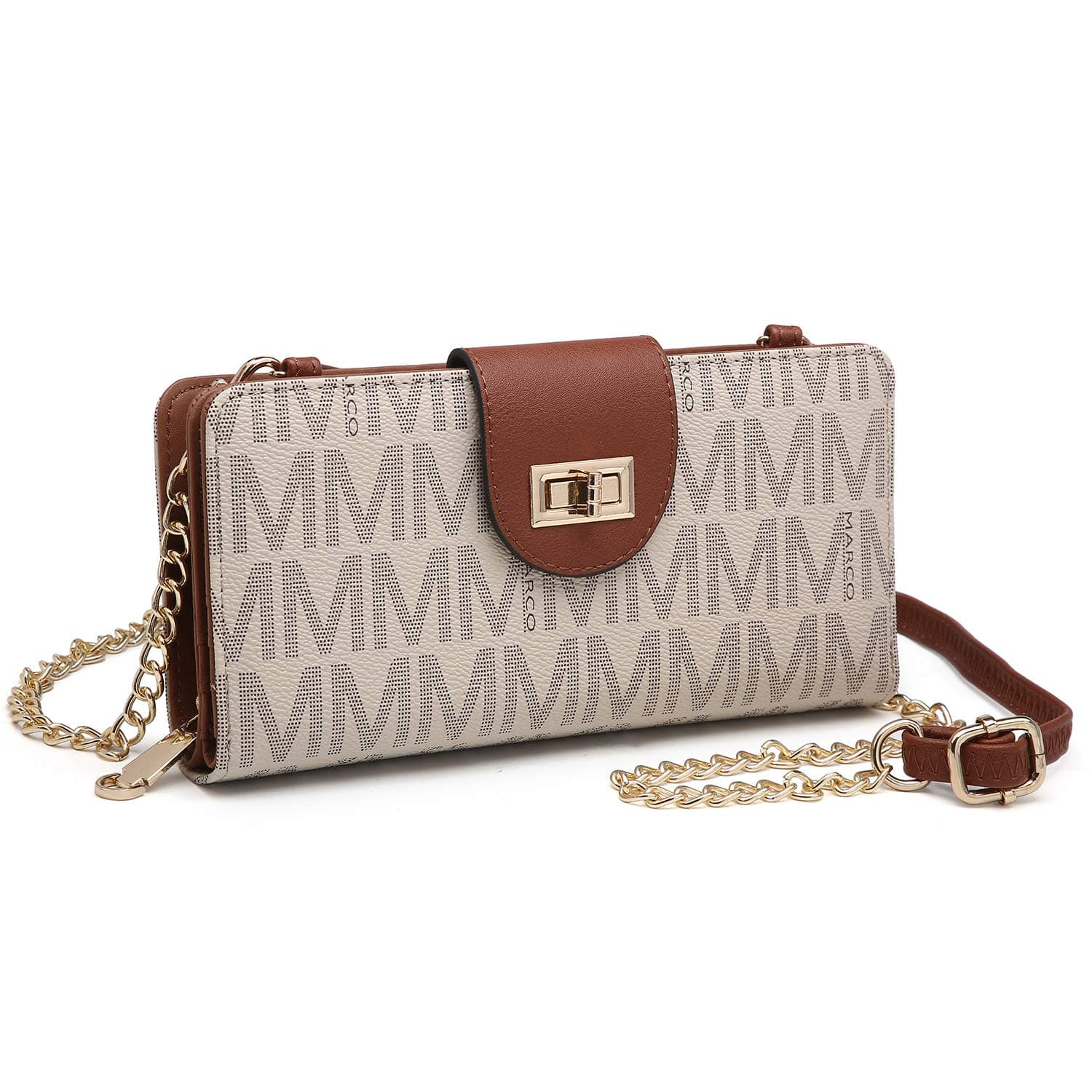 Women Small Crossbody Shoulder Bag Zip Wallet Purse Handbags Clutch Credit Card Holder with Chain Strap