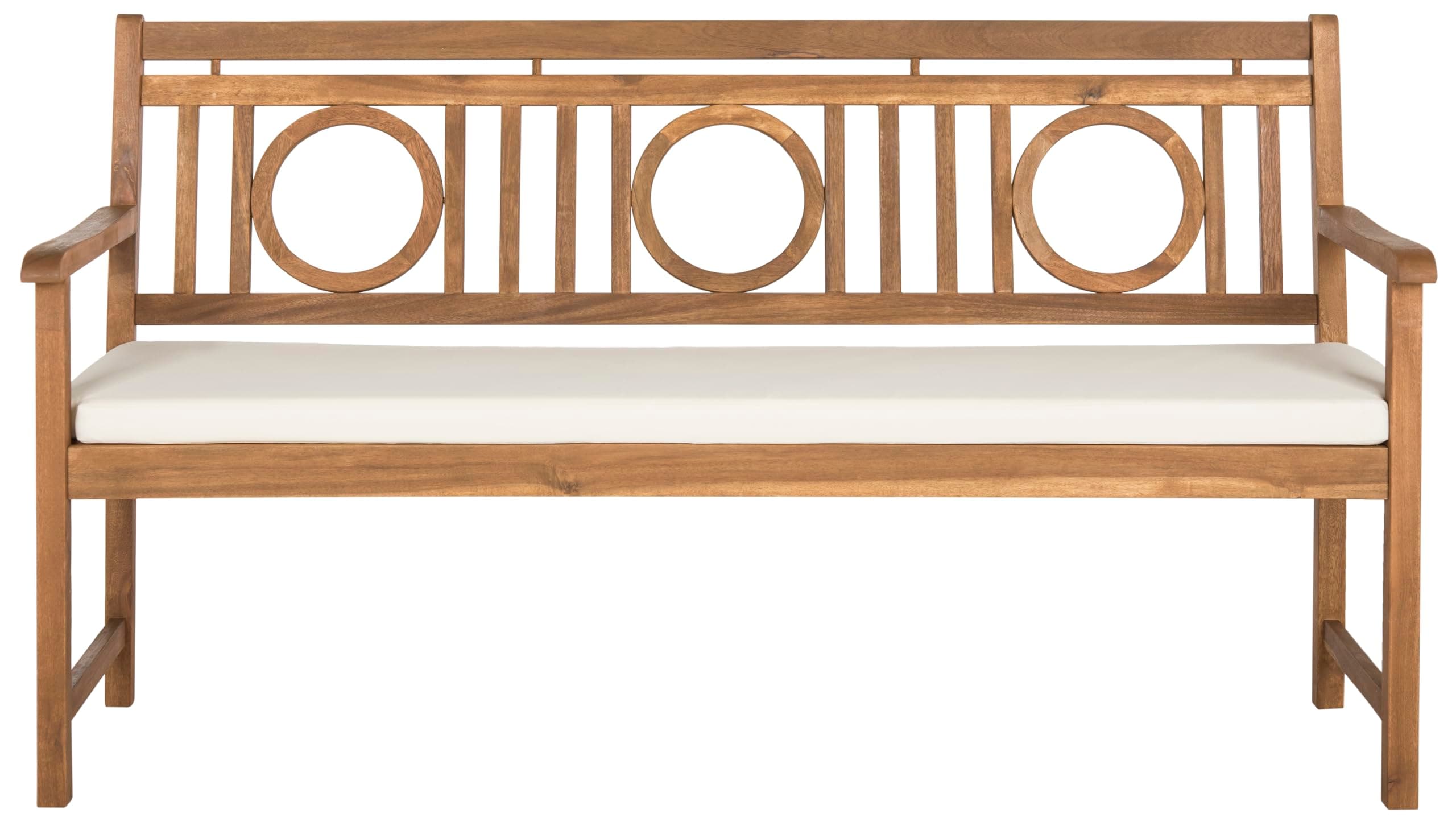 Safavieh PAT6736A Outdoor Collection Montclair 3 Seat Bench