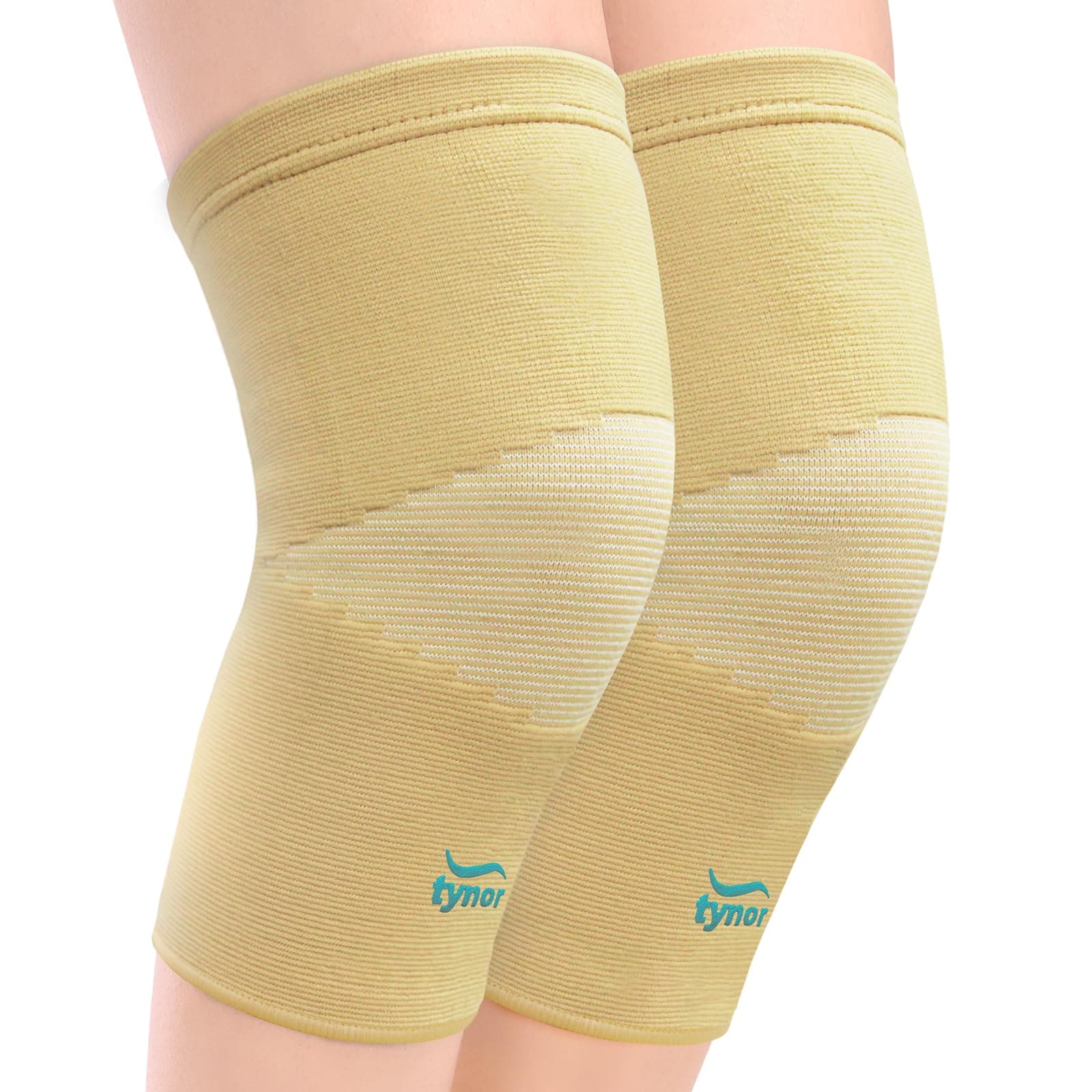 Tynor Knee Cap Air, for Men & Women | Support Pain Relief During Sports, Gym, Running | 1 Pair