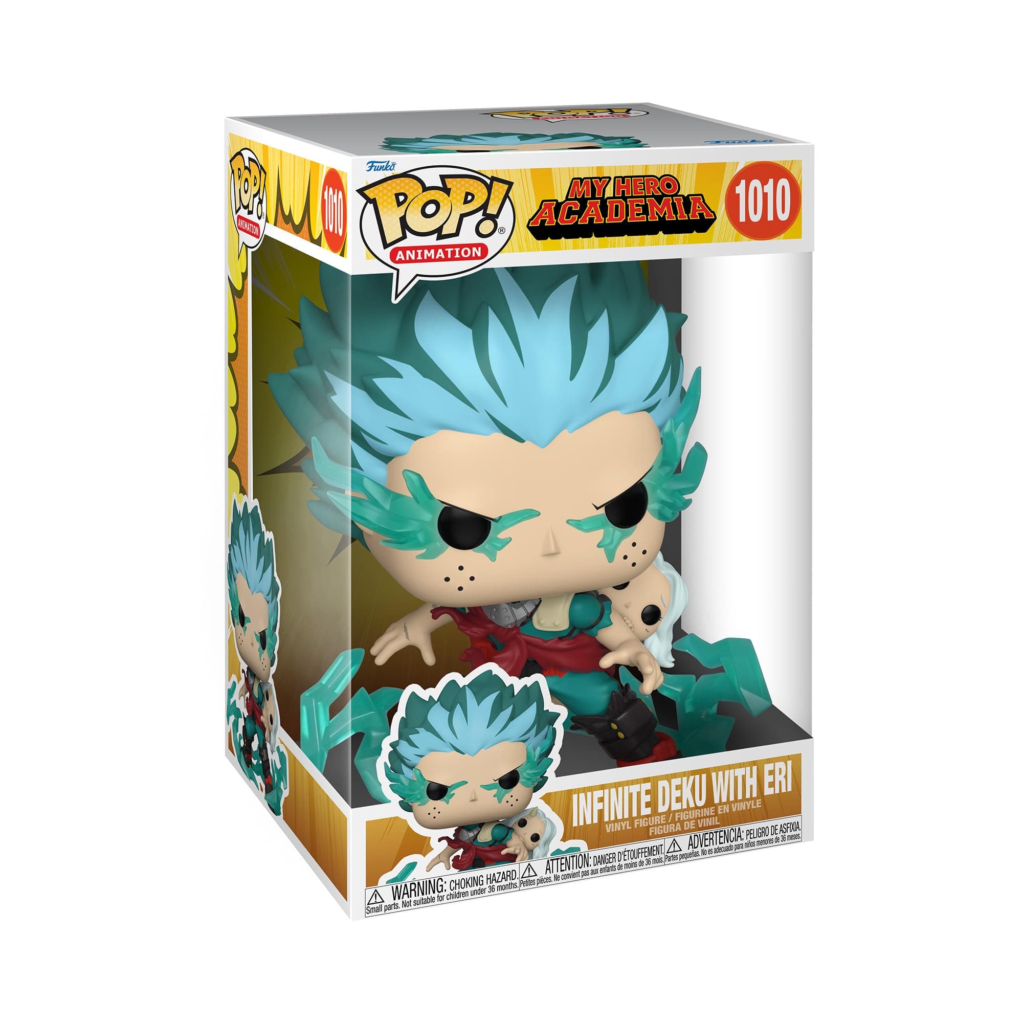 Pop! Animation: MHA - 10" Infinite Deku - My Hero Academia - Collectable Vinyl Figure - Gift Idea - Official Merchandise - Toys for Kids & Adults - Anime Fans - Model Figure for Collectors