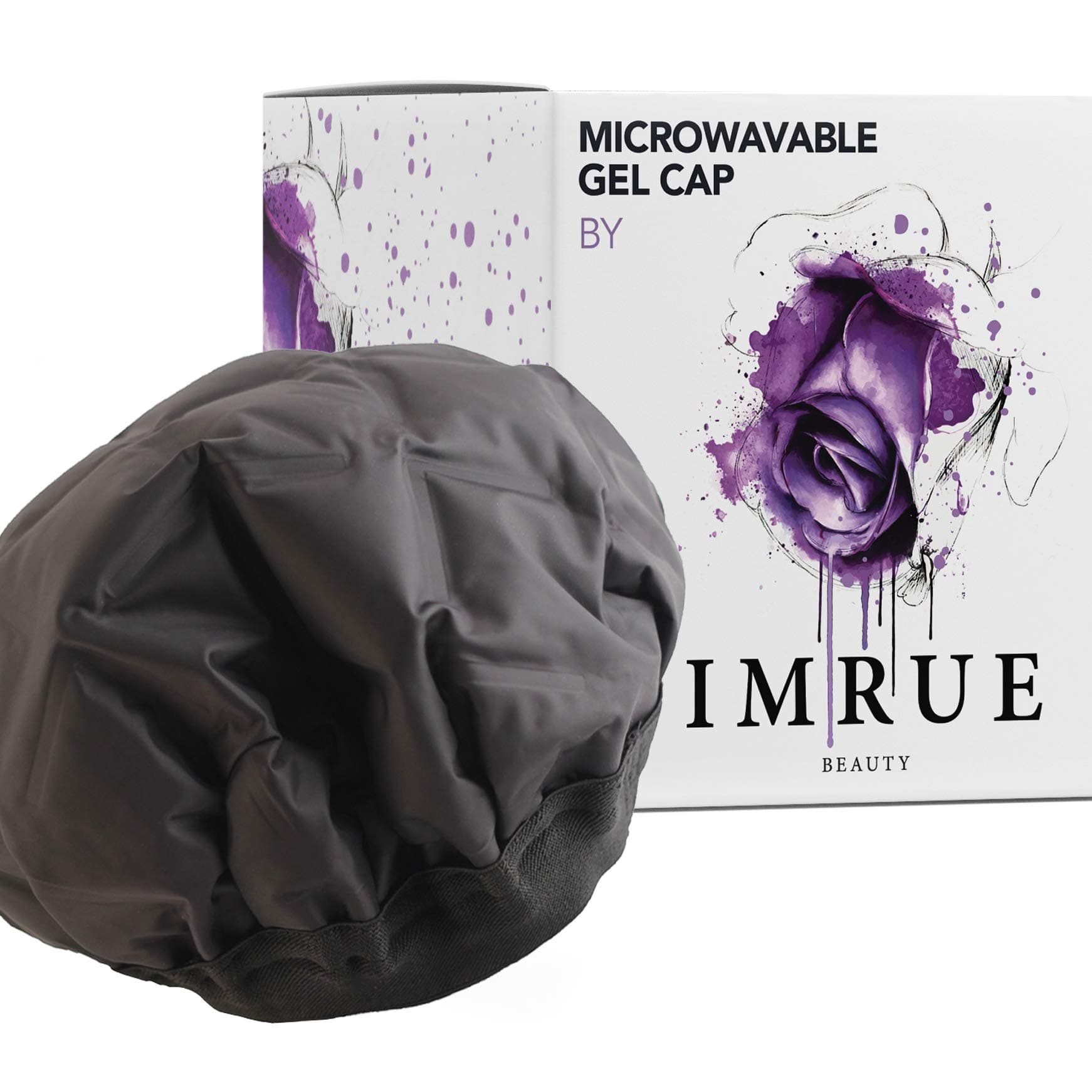 Cordless Heated Gel Cap/Hair Therapy Wrap/Used with Oil or Conditioner for Deep Penetrating Hair and Scalp Treatments