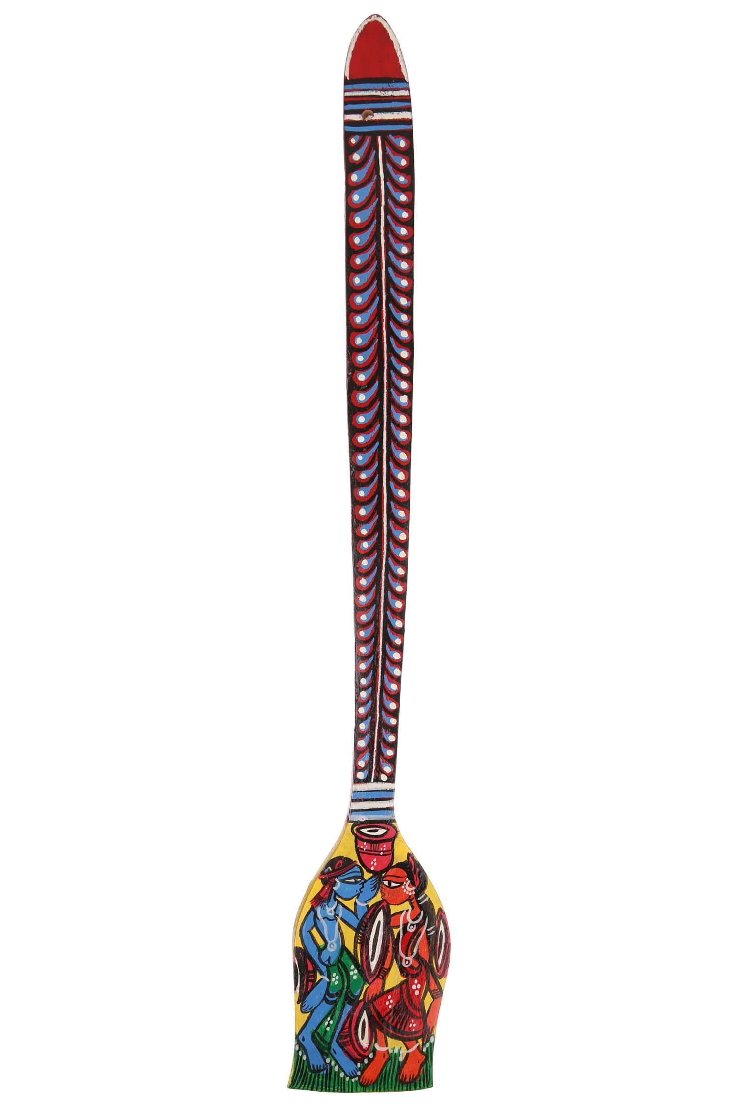 Ananth Crafts Hand Painted Wooden Wall Decoration Handicrafts