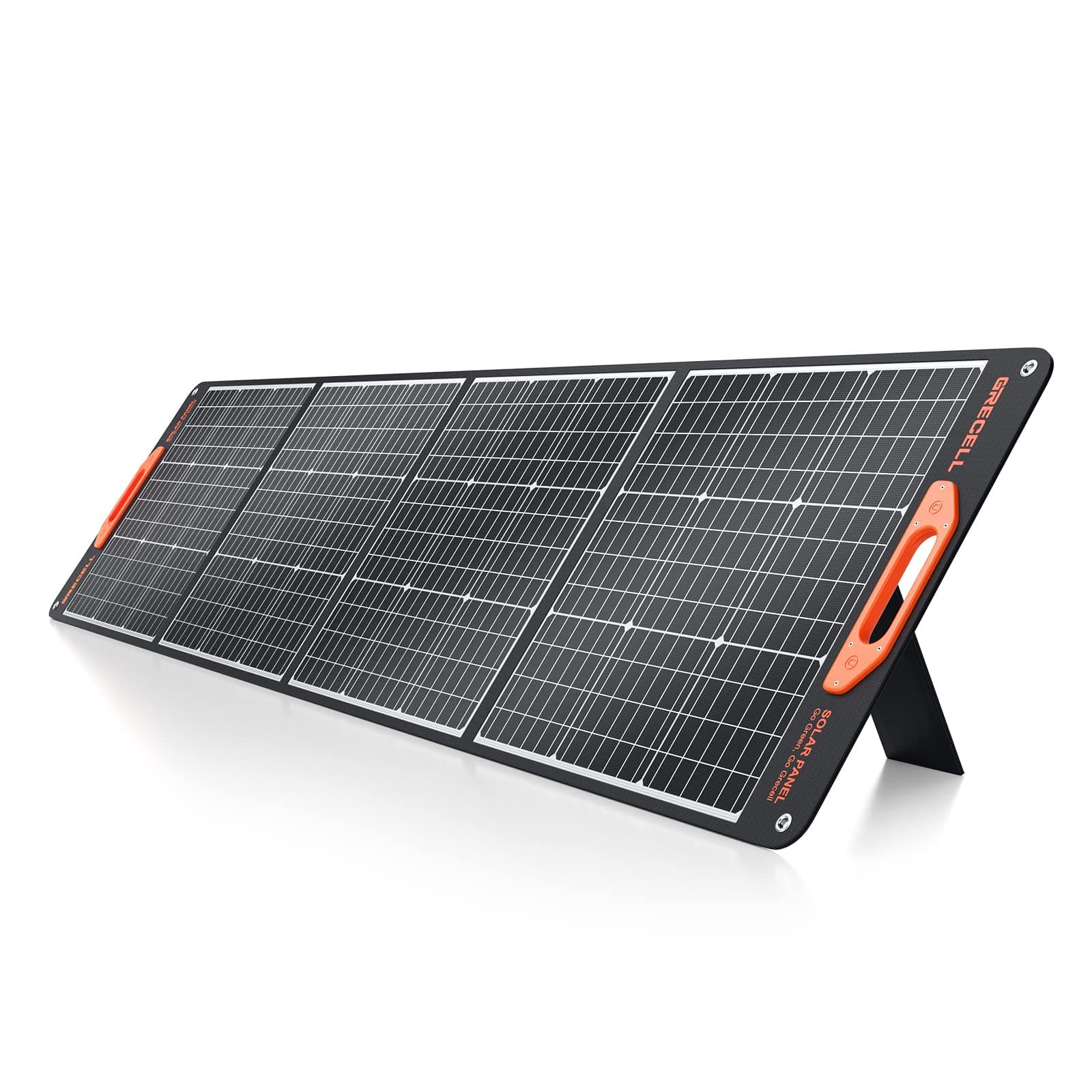 200W Portable Solar Panel for Power Station Generator, 12V/24V Flexible Foldable Solar Panel Kit Lightweight High-Efficiency Solar Charger Power Backup for Outdoor Van Camper Boat Caravan Off-Grid