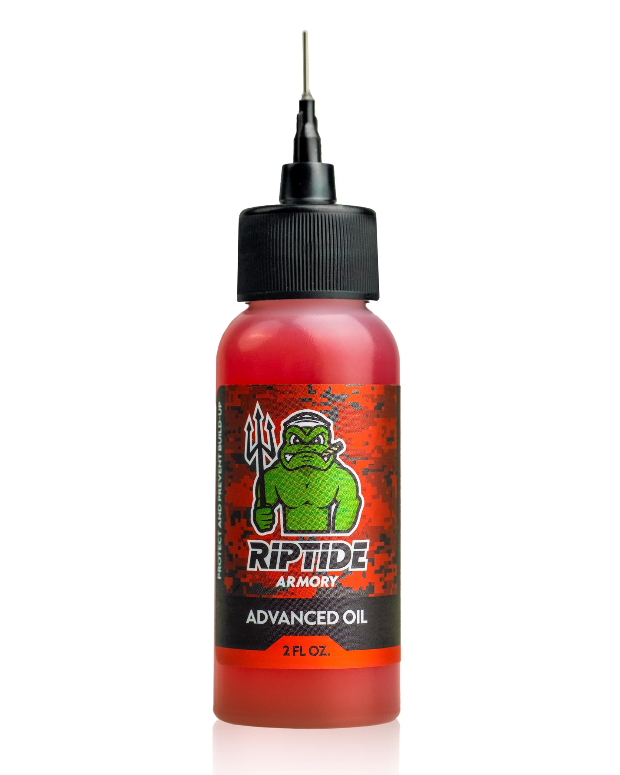 Riptide Armory Advanced Gun Oil - Long Lasting Graphene Protection & Lubricitity - Protect & Prevent Buildup - Safe on All Surfaces - Veteran Founded & Formulated by Former US Navy Seal (2oz)