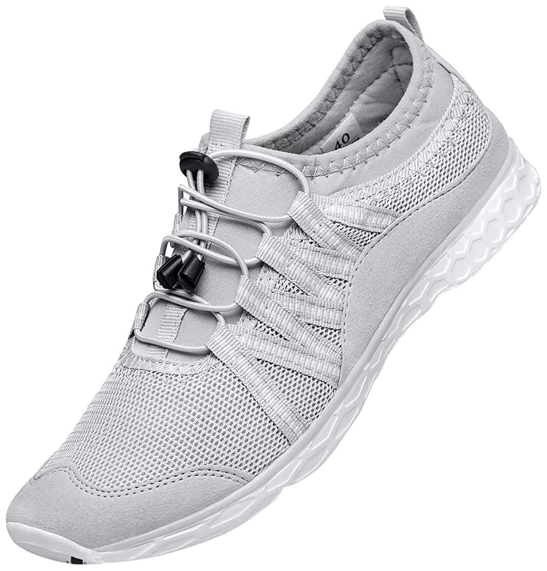 lavibelleUnisex Aqua Water Shoes Quick Dry Beach Trainers for Mens Ladies