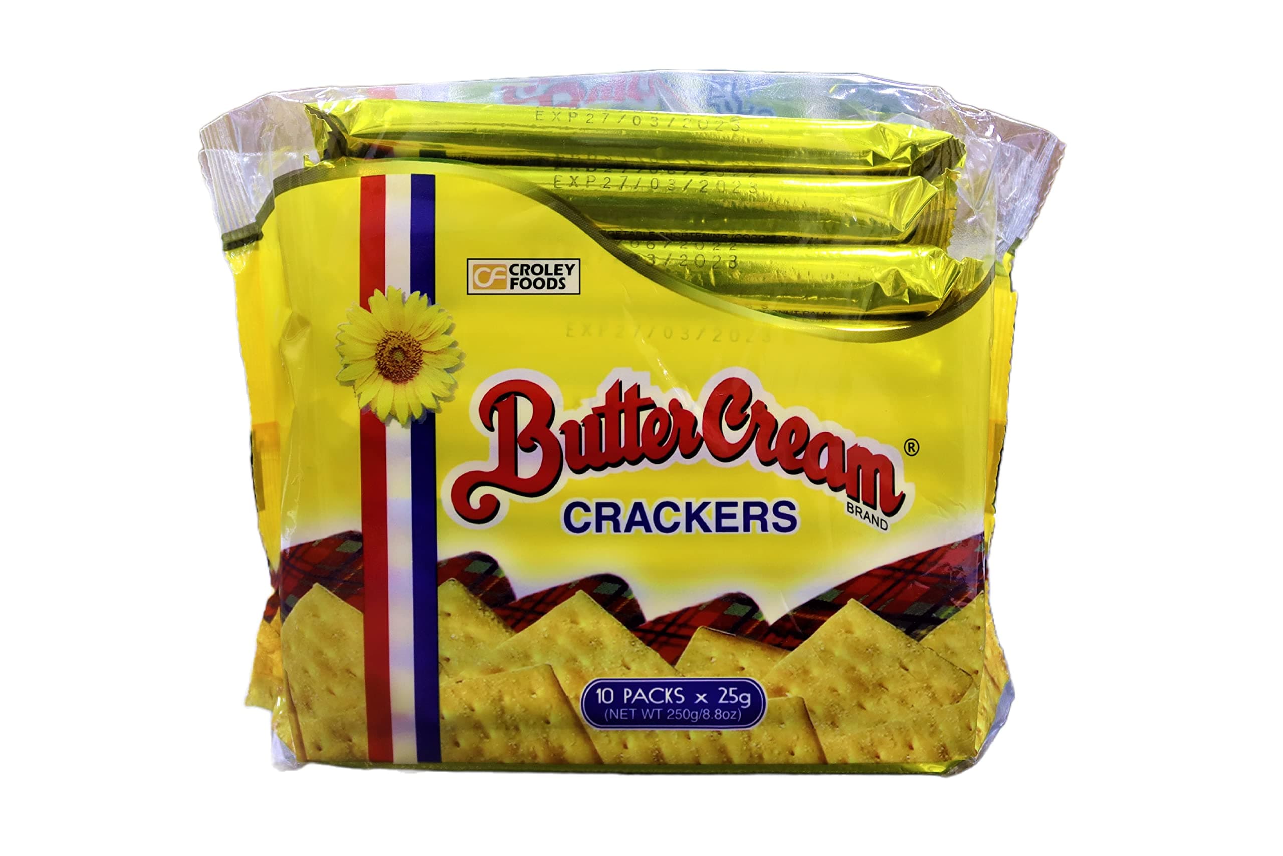 Butter Cream Original Flavor Crackers 25 g, 10-Pack