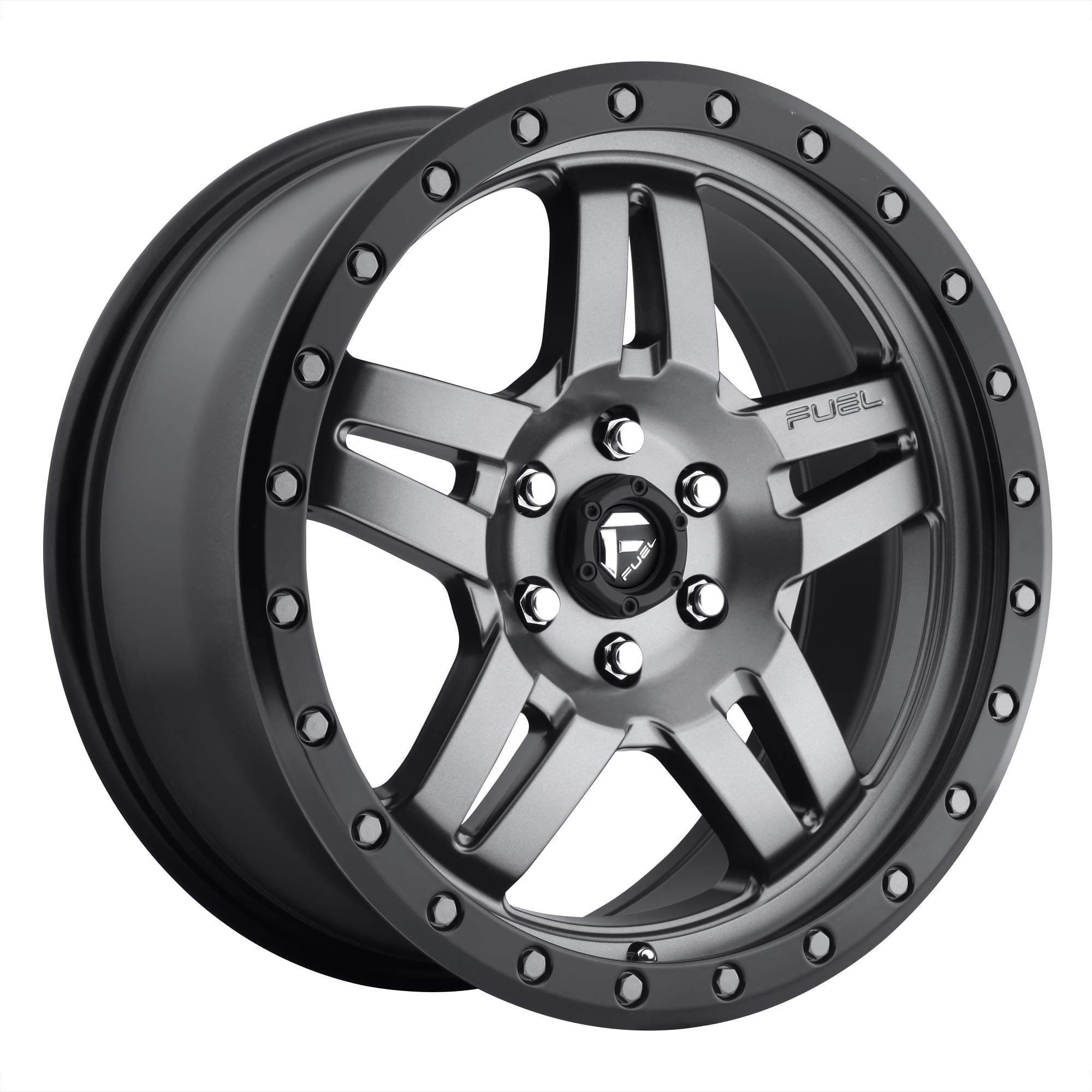 Wheels D558 17x8.5 ANZA 6x5.5 GD5.00 06 108 Matte Gunmetal