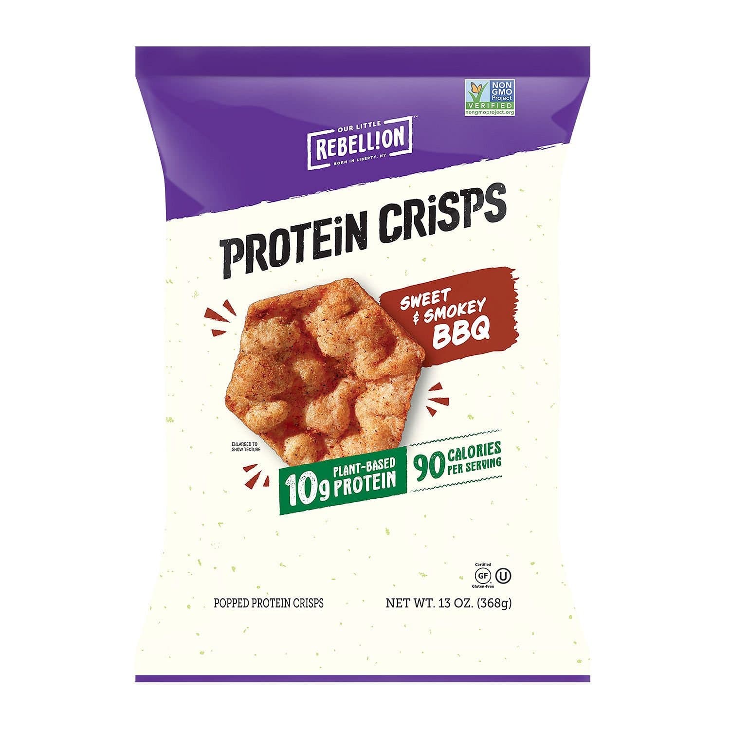 Our Little Rebellion Protein Crisps 13 oz. (Pack of 6) A1