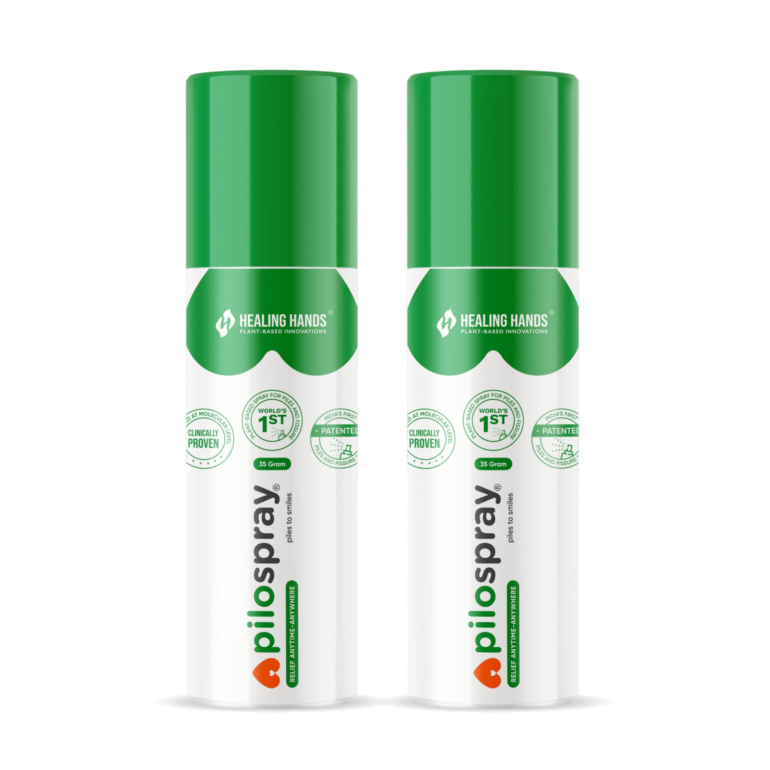Piles & Fissure Care Spray 35 g Pack of 2 (70 g)