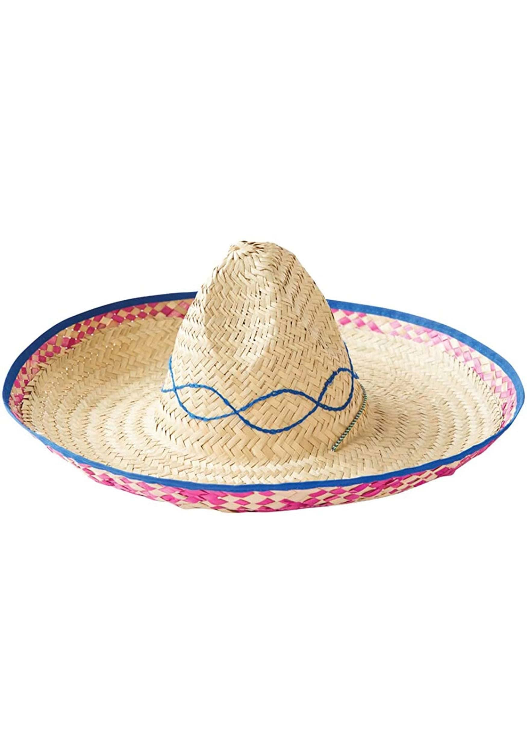 Rubie's Costume Co Embroidered Straw Sombrero Costume