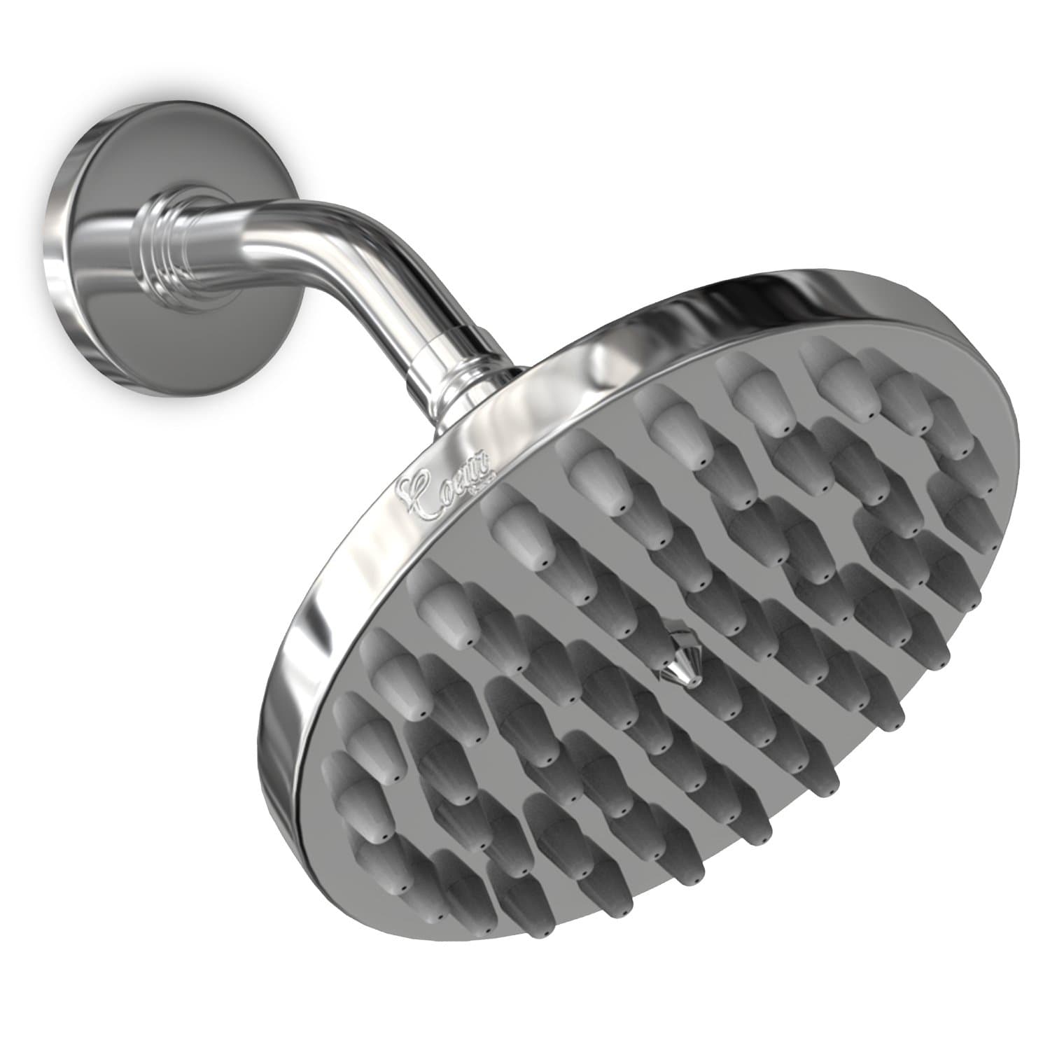 6 inch, 50 Jet, Stainless Steel, Rainfall Shower Head, Clog Free, Delivers a Soothing, Stress Relieving, Massage-Like Experience. Quality Construction with Chome Finish and Aesthetically Pleasing!