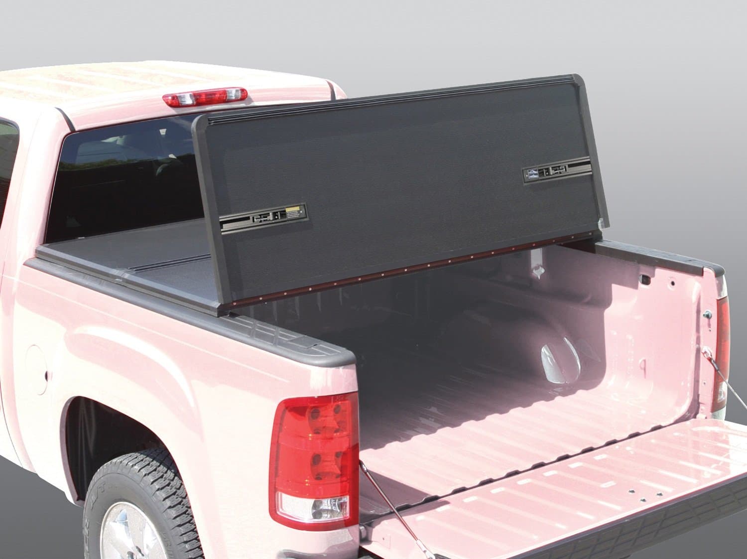 Rugged Liner Premium Hard Folding Truck Bed Tonneau Cover | HC-F5509 | fits 09-14 Ford F-150 5.5ft., 5'5" bed