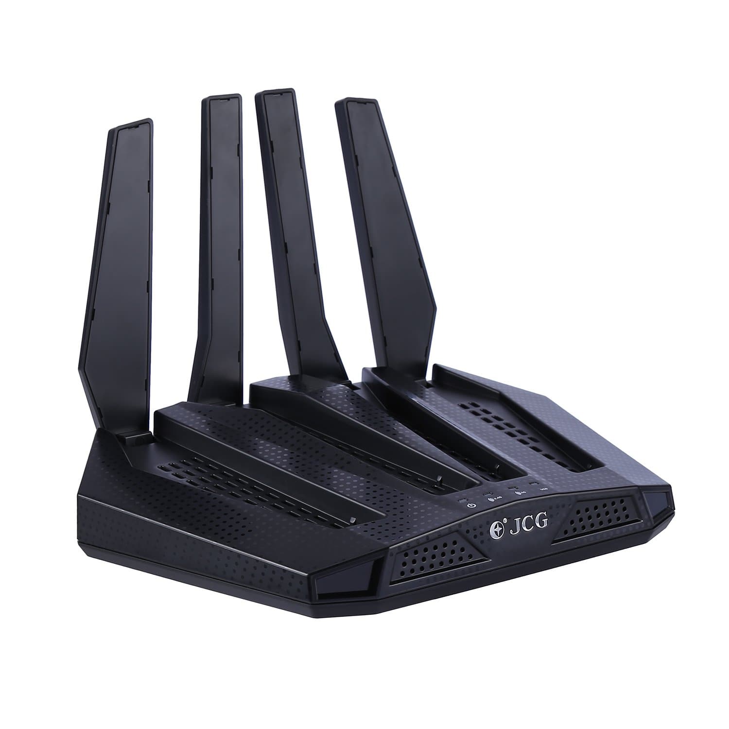 Dual Band Router, JCG AC1200 Wireless 2.4G/300Mbps + 5G/867Mbps Wi-Fi Router with 4 Antennas, 1 USB 2.0 Port (JHR-AC836M)