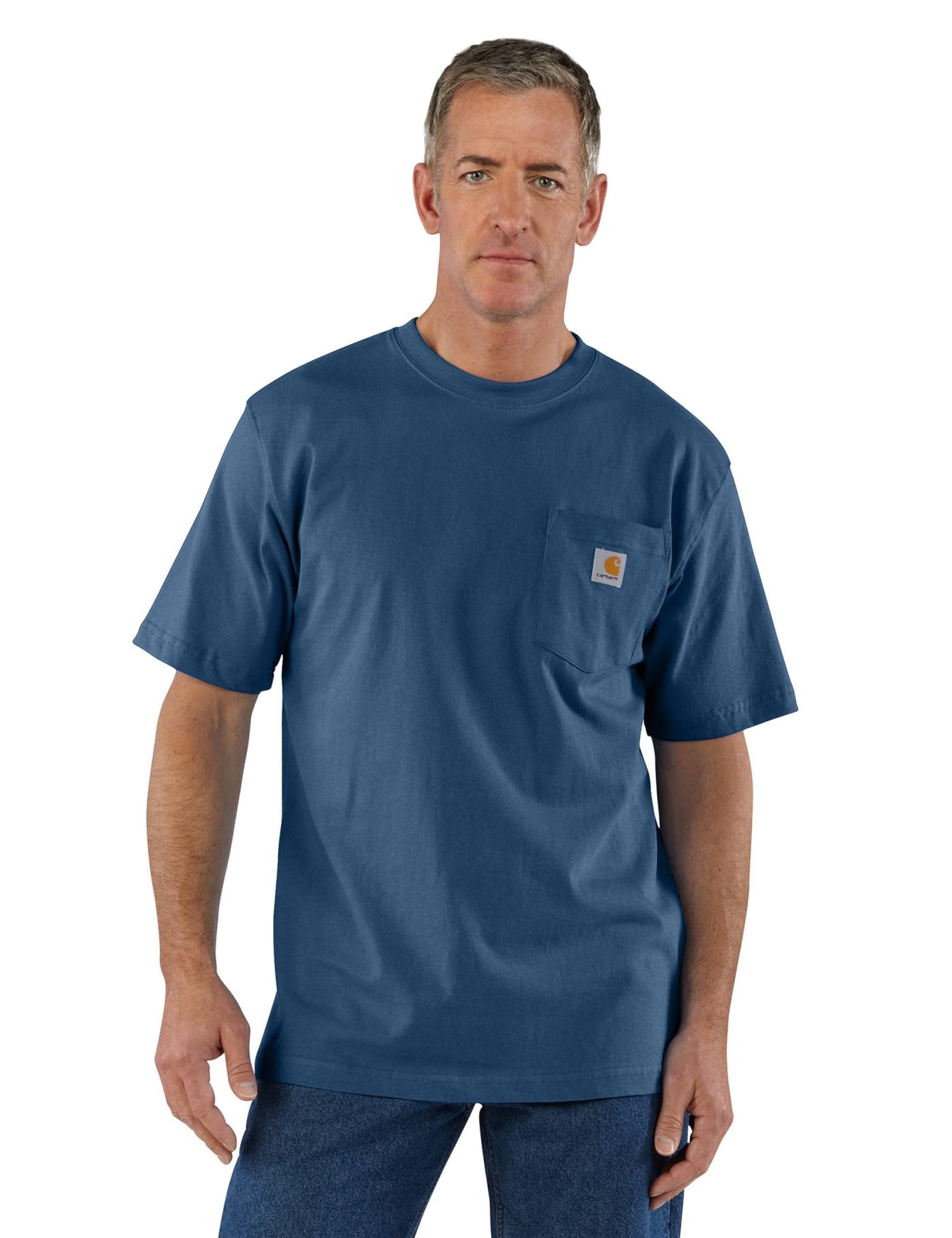 Carhartt Men's Loose Fit Heavyweight Short-Sleeve Pocket T-Shirt (Also Available in Big & Tall)