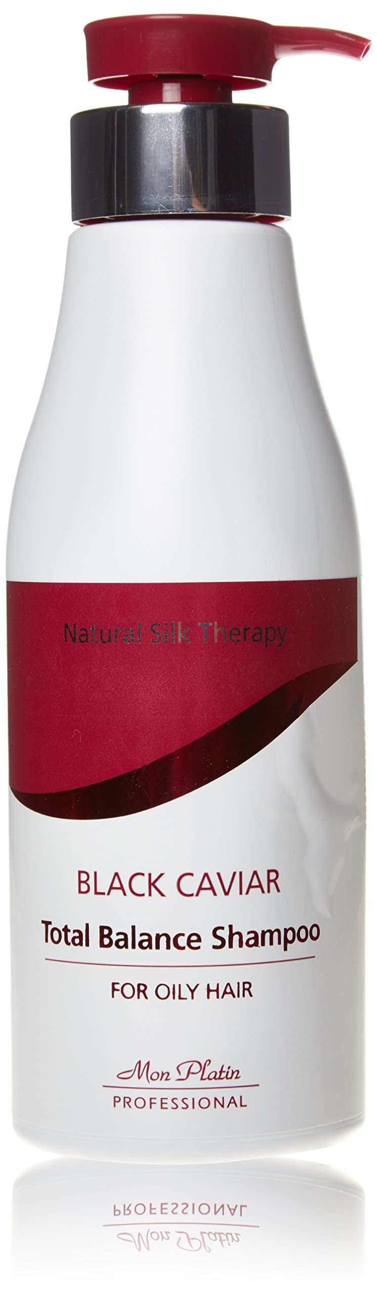 Mon Platin 500ml Natural Silk Therapy Black Caviar Total Balance Shampoo For Oily Hair