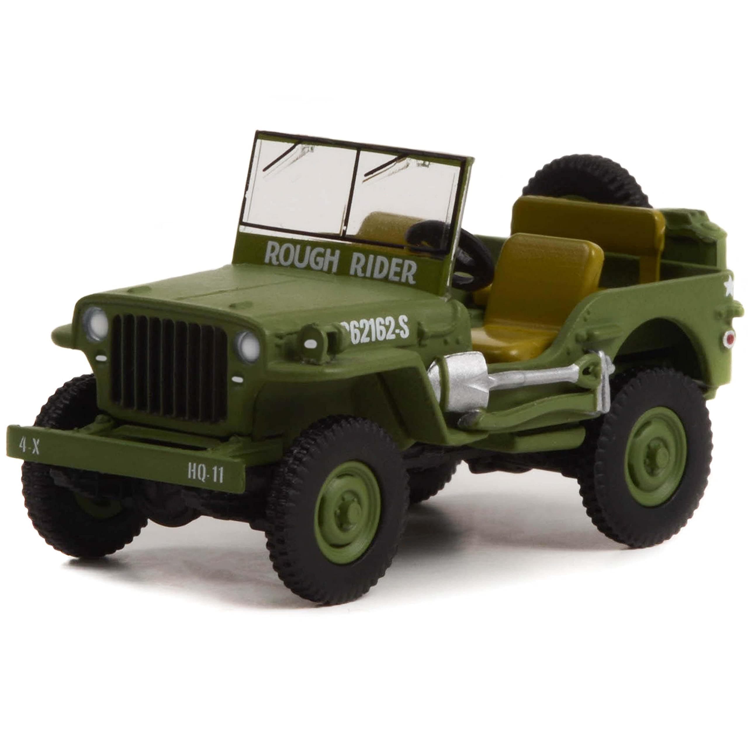 1942 MB #20362162-S Green Rough Rider Battalion 64" Release 2 1/64 Diecast Model Car by Greenlight 61020 A
