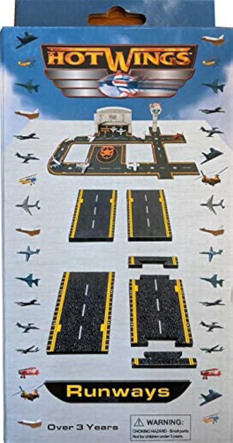 Hot Wings Planes Runway Straight Pieces in Aviation Museums Nationwide