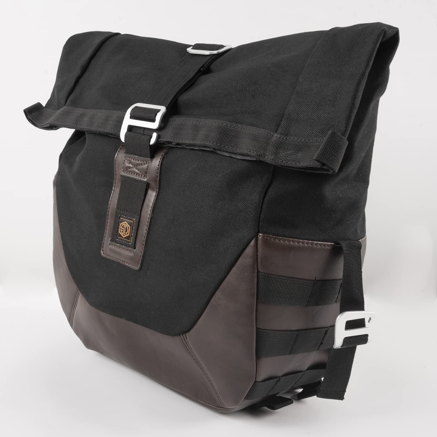 Lorababaer Motorcycle Quick-Release Side Saddlebag Touring Luggage Bag Compatible with B.M.W R Nine T RNine T R9T Scramble Racer Pure Urban GS Tail Storage Bag (Only Bag)