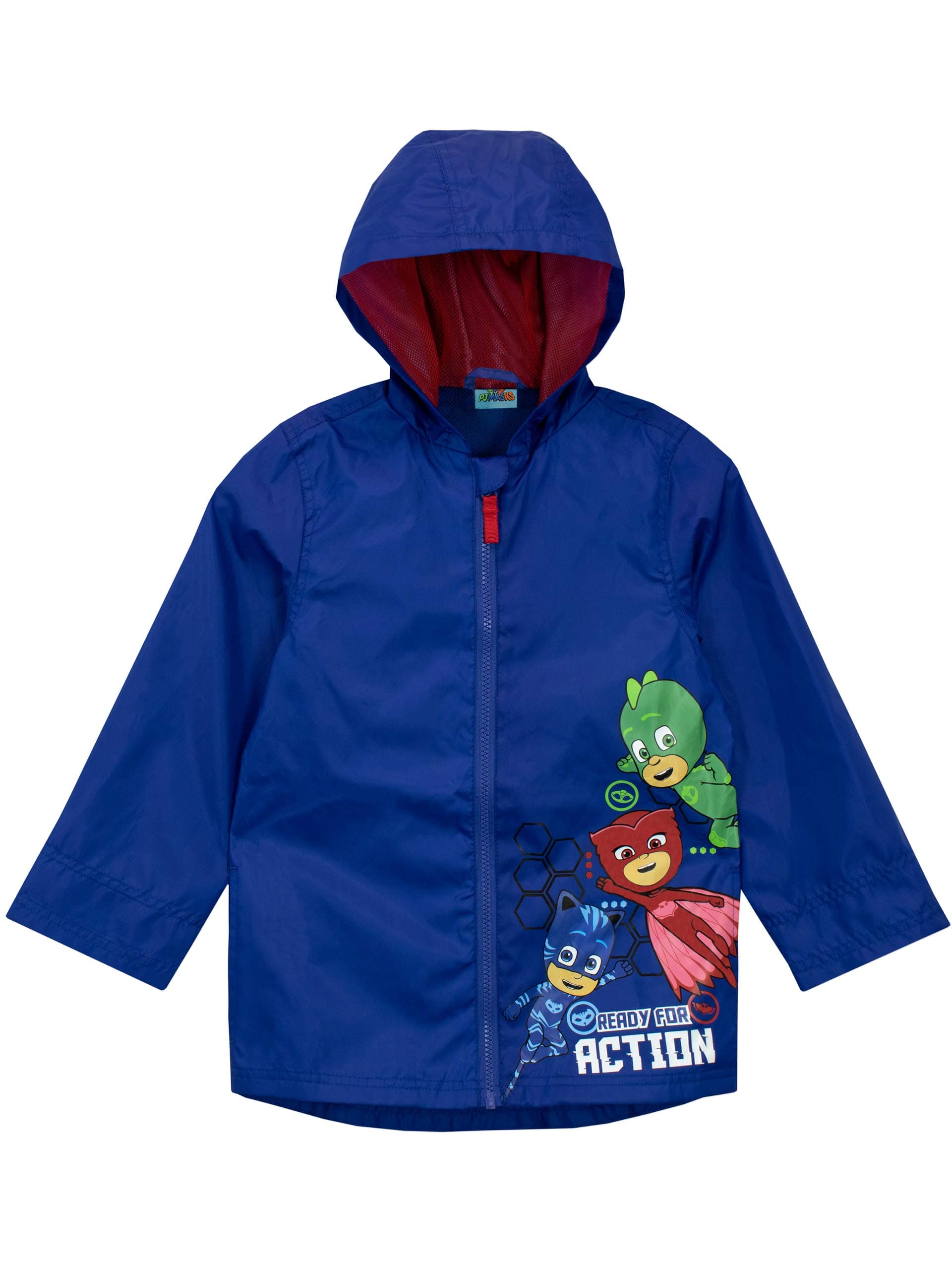 PJ Masks Boys Gekko Owlette and Catboy Raincoat