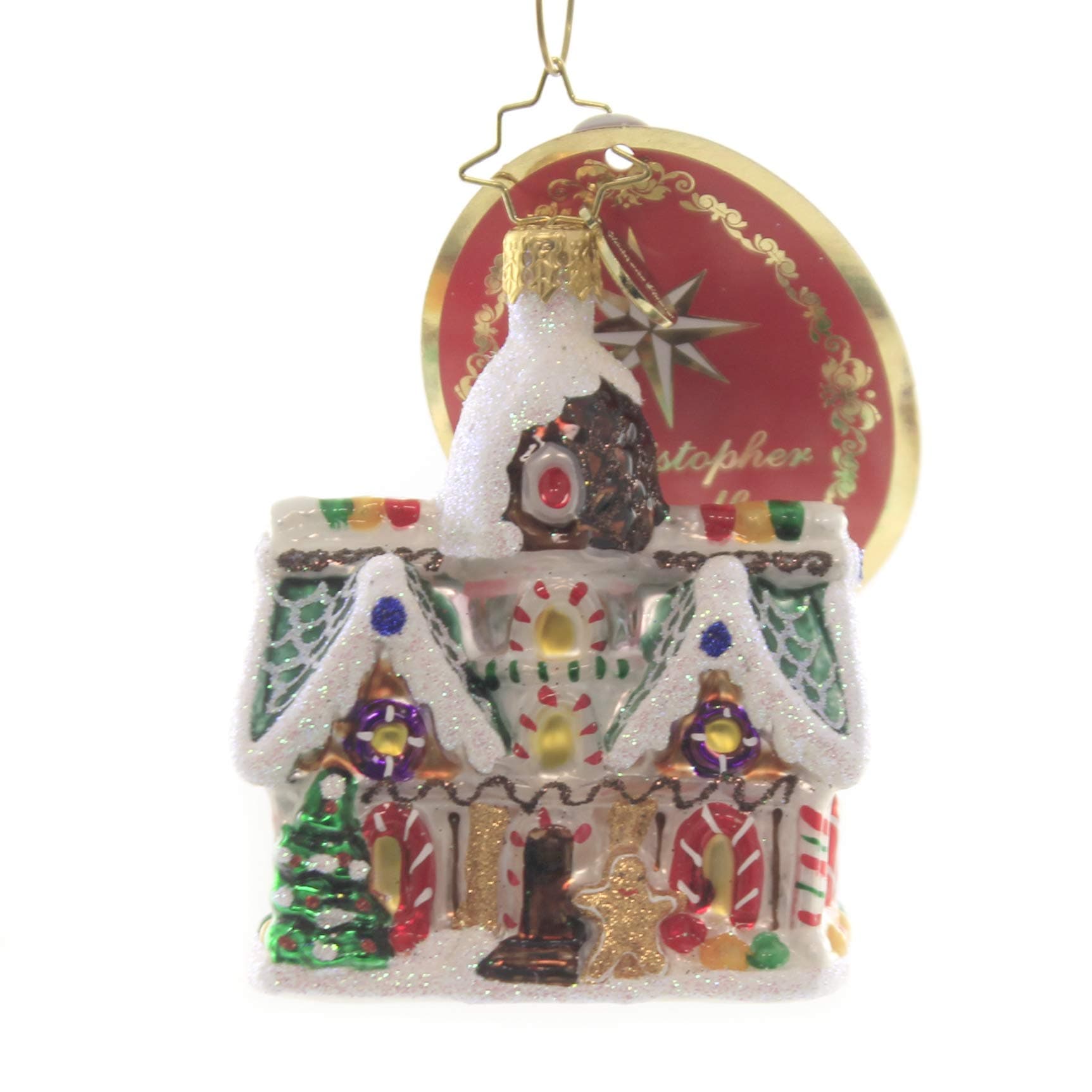 Christopher Radko Hand-Crafted European Glass Christmas Ornaments, Sweet Invitation