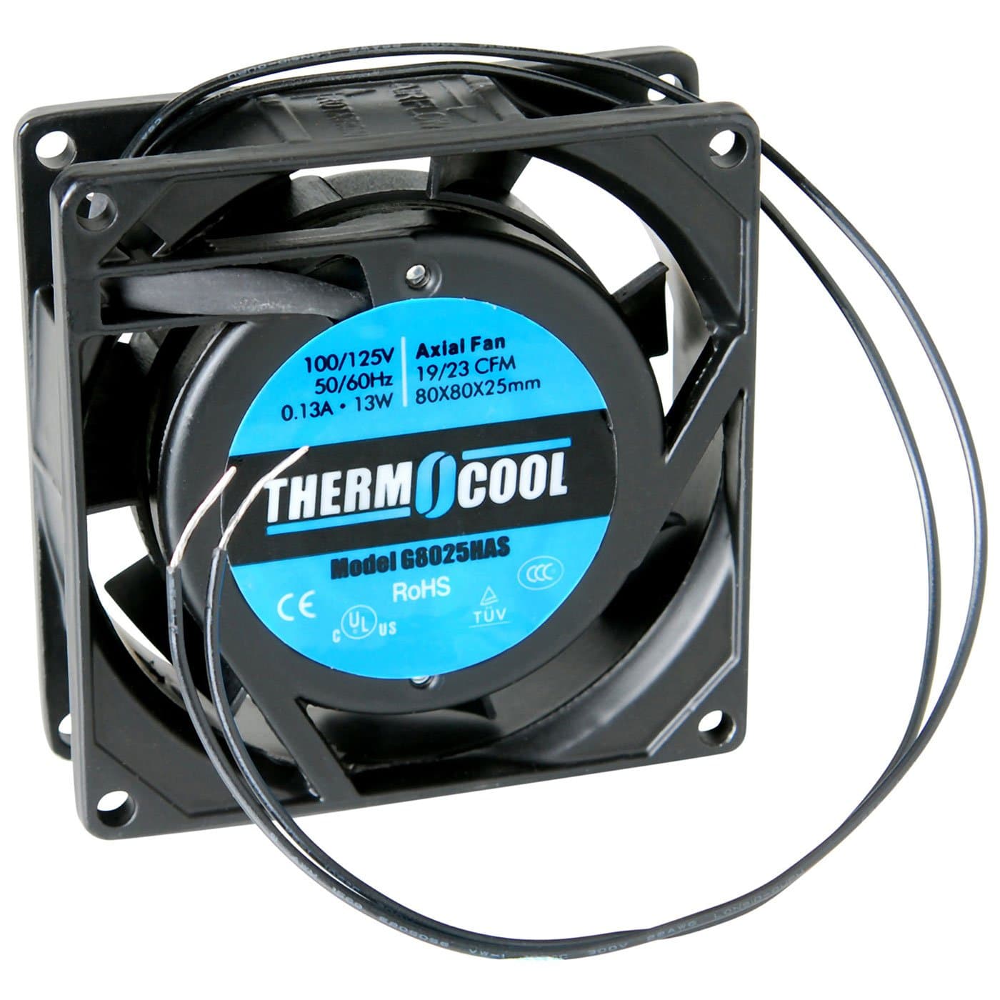 Axial Cooling Fan 110V 19CFM 3.15" X 3.15"