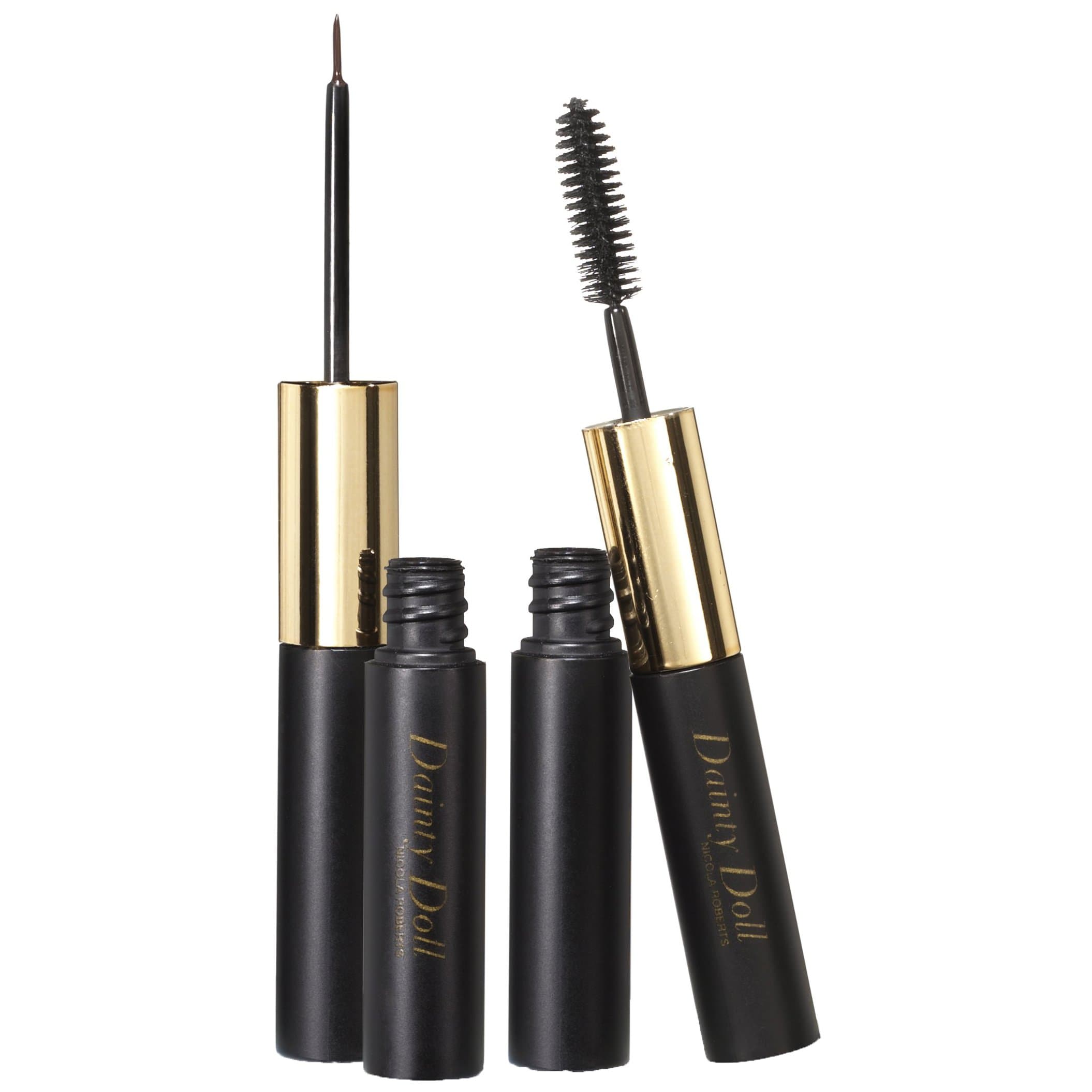 Dainty Doll Nicola Roberts Shape Up Little Suzie Mascara Eyeliner Duo - Brown